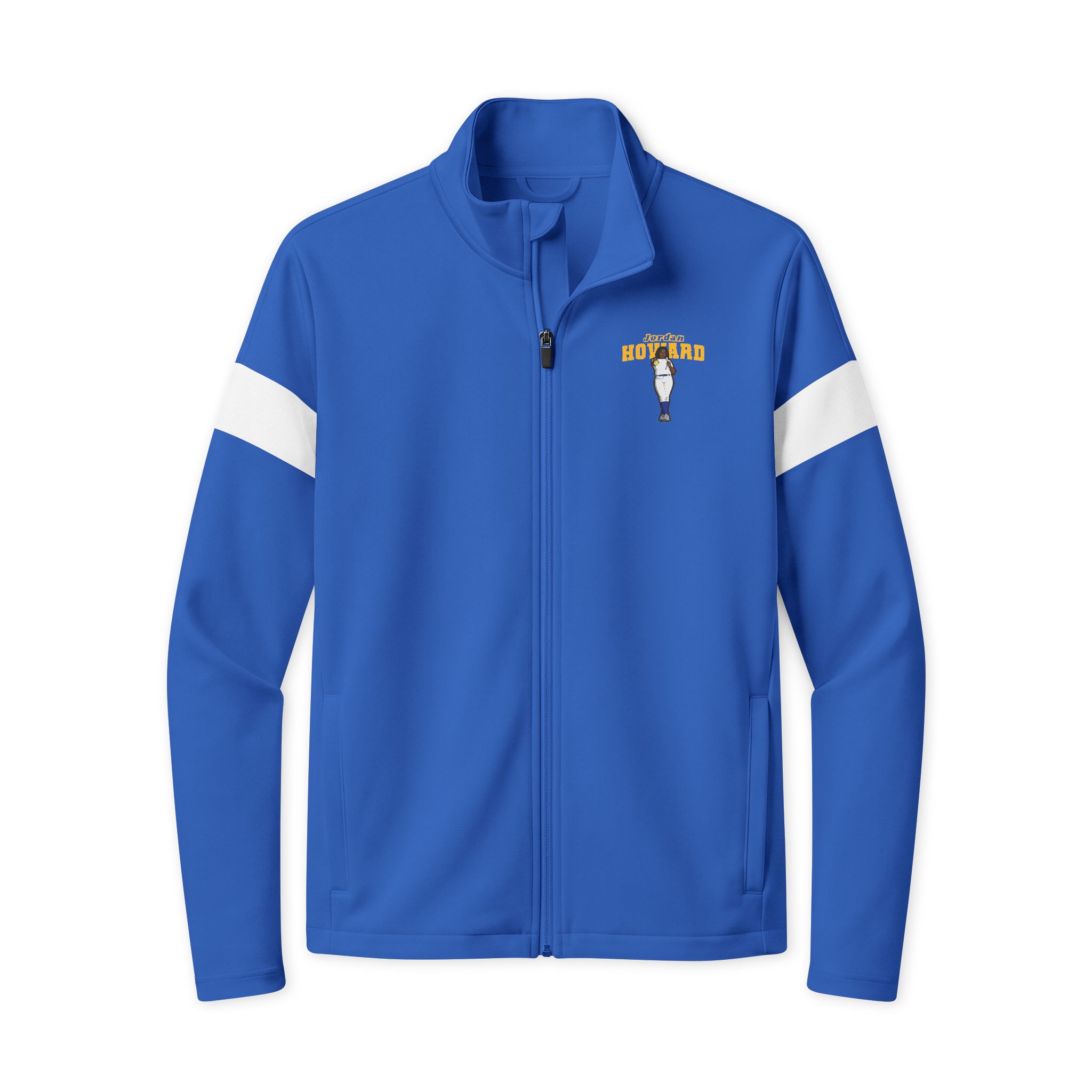 Travel Full-Zip Jacket — character_name_arch in True Royal/ White