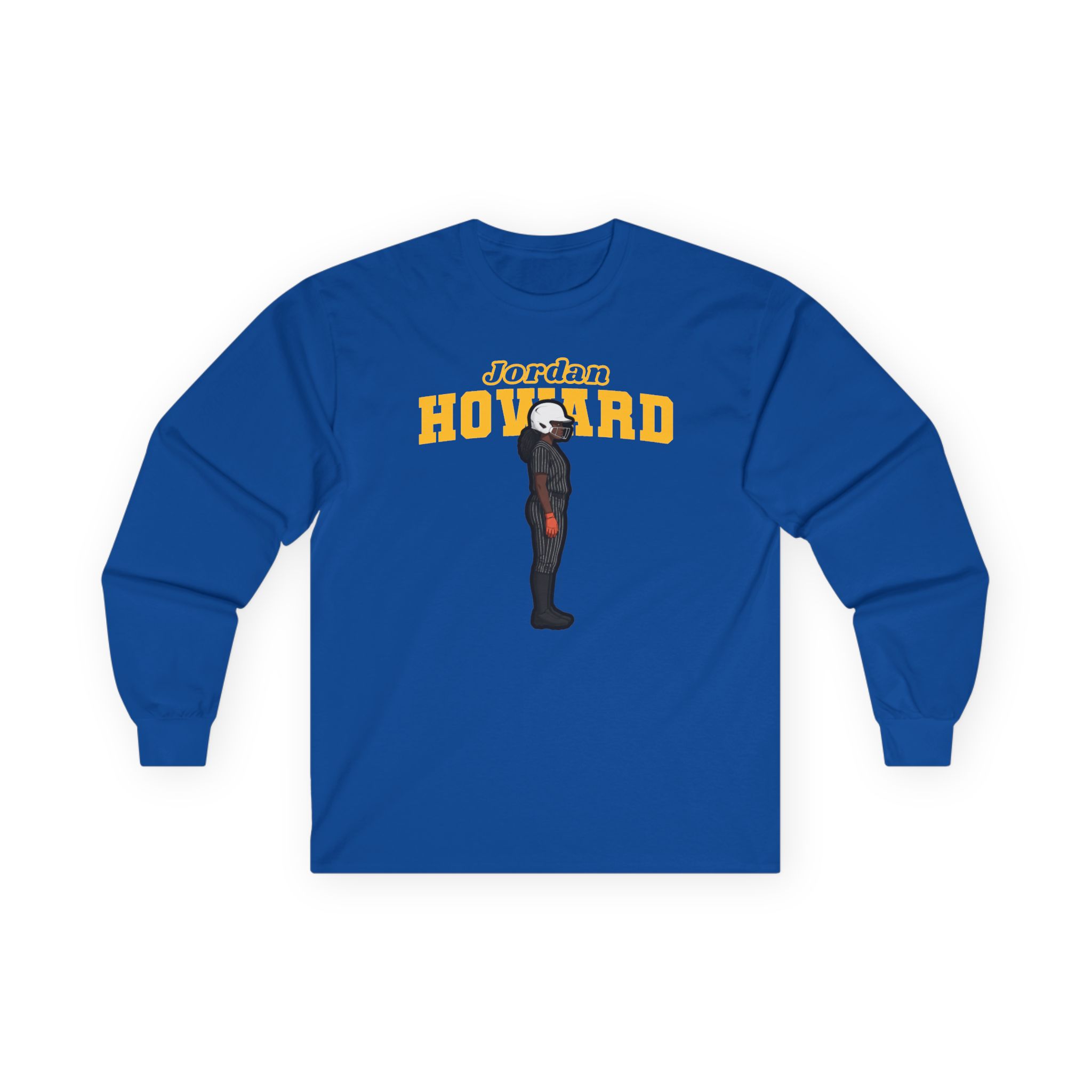 Long Sleeve Tee — character_name_arch in Royal