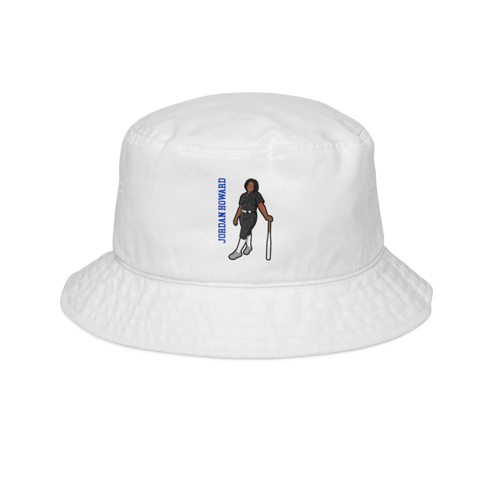 Bucket Hat — character_name_vertical in White