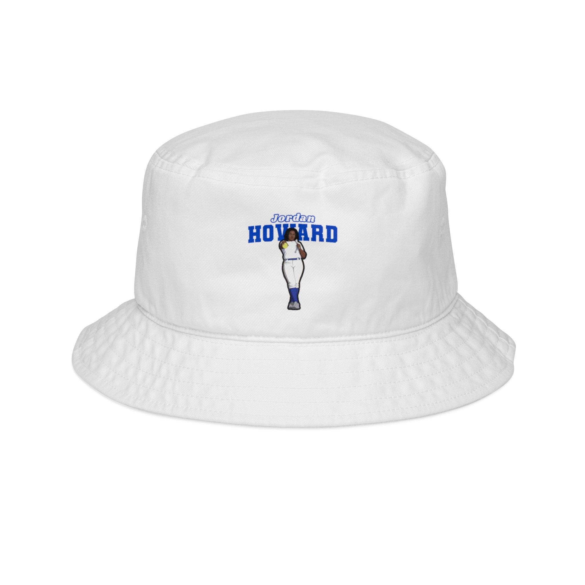 Bucket Hat — character_name_arch in White