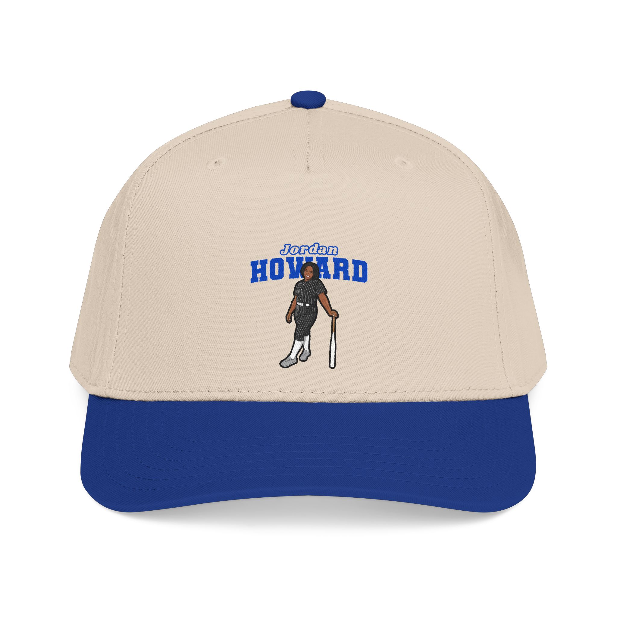 Baseball Cap — character_name_arch in Royal / Natural