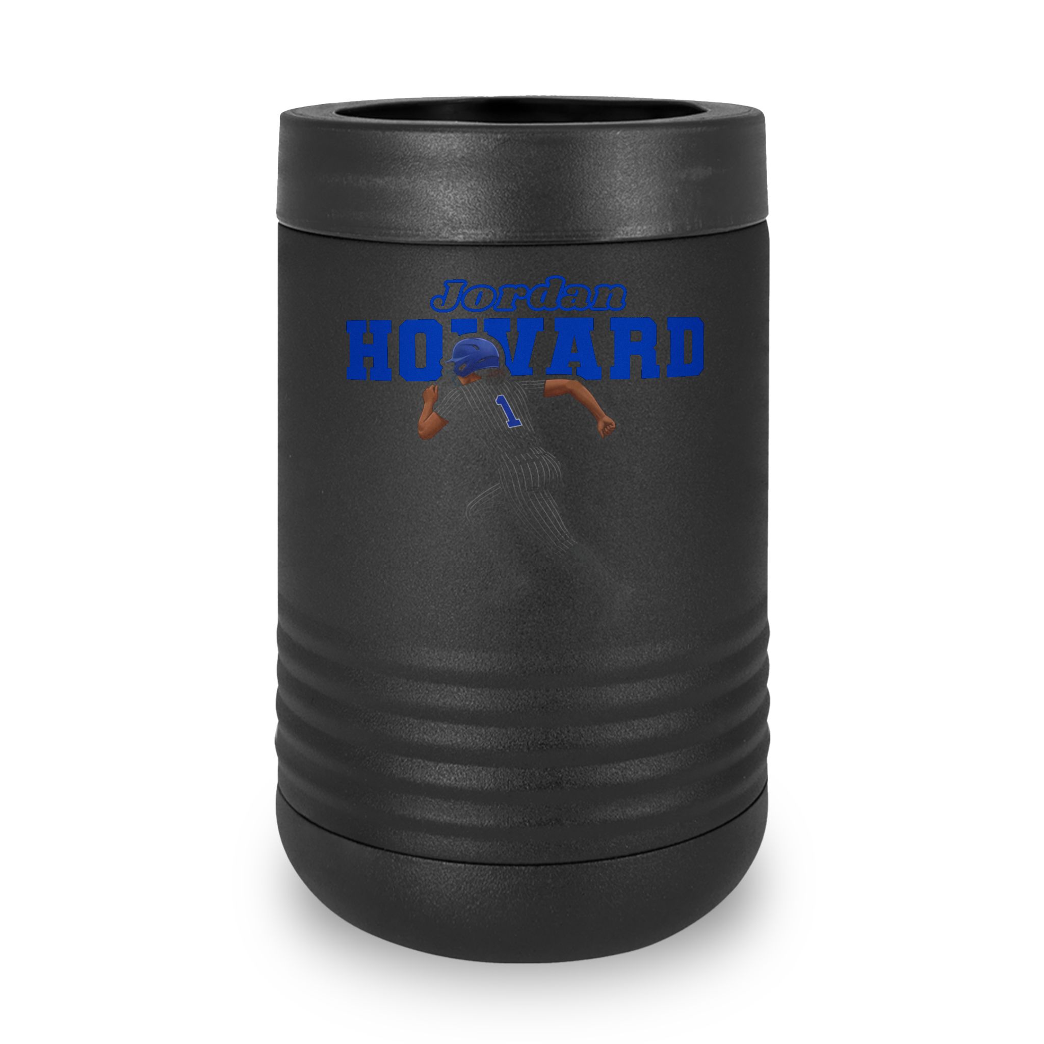 Stainless Can Cooler — character_name_arch in Black