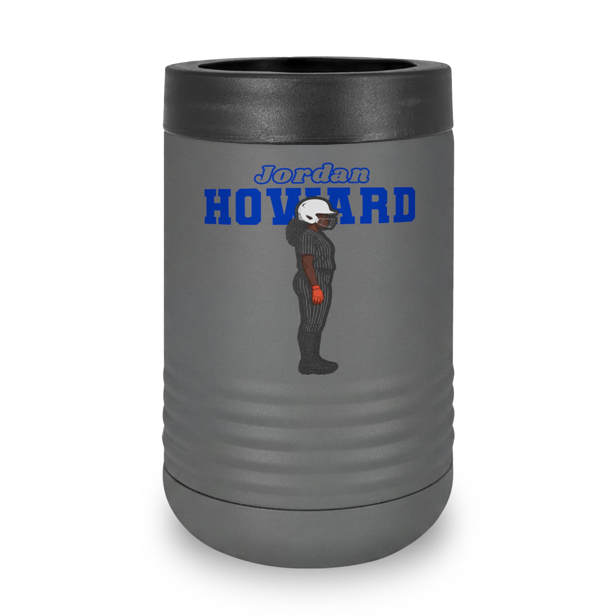 Stainless Can Cooler — character_name_arch in Grey