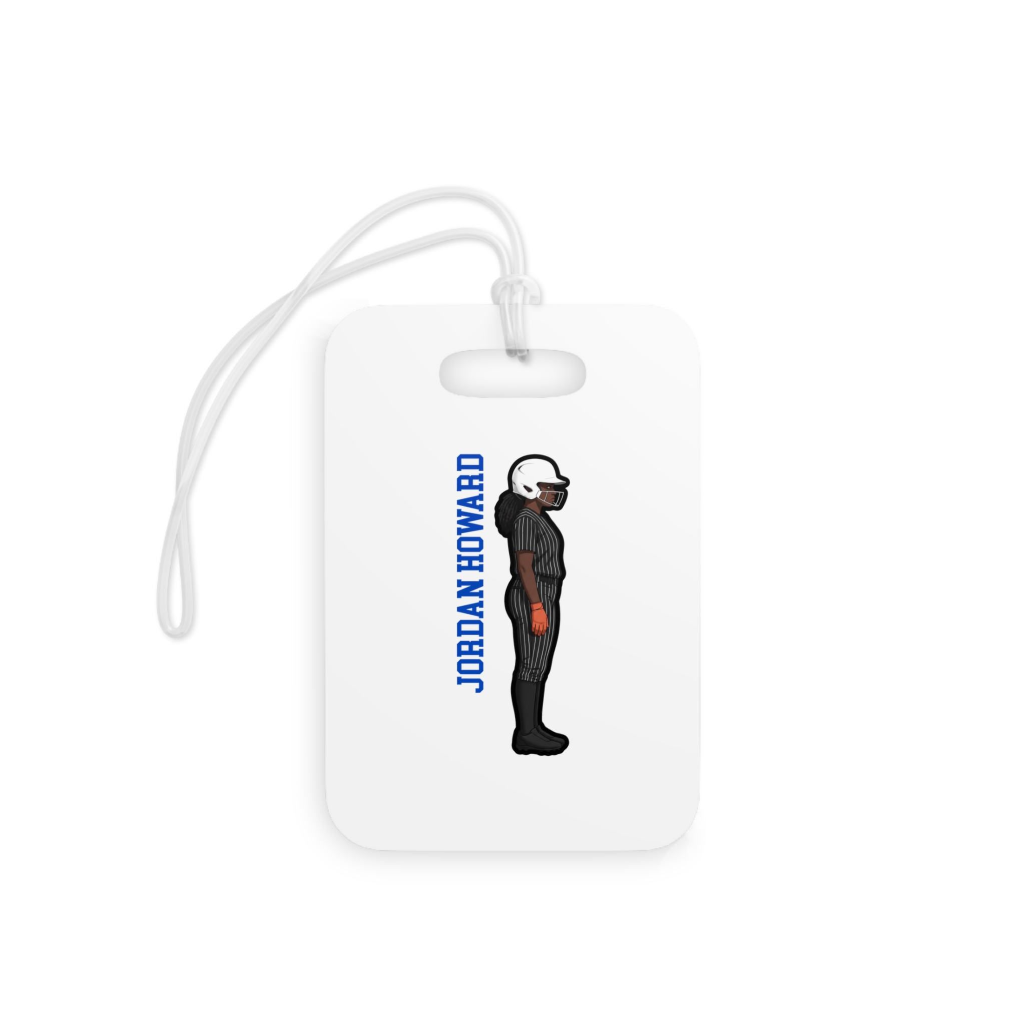 Bag Tag — character_name_vertical in Classic