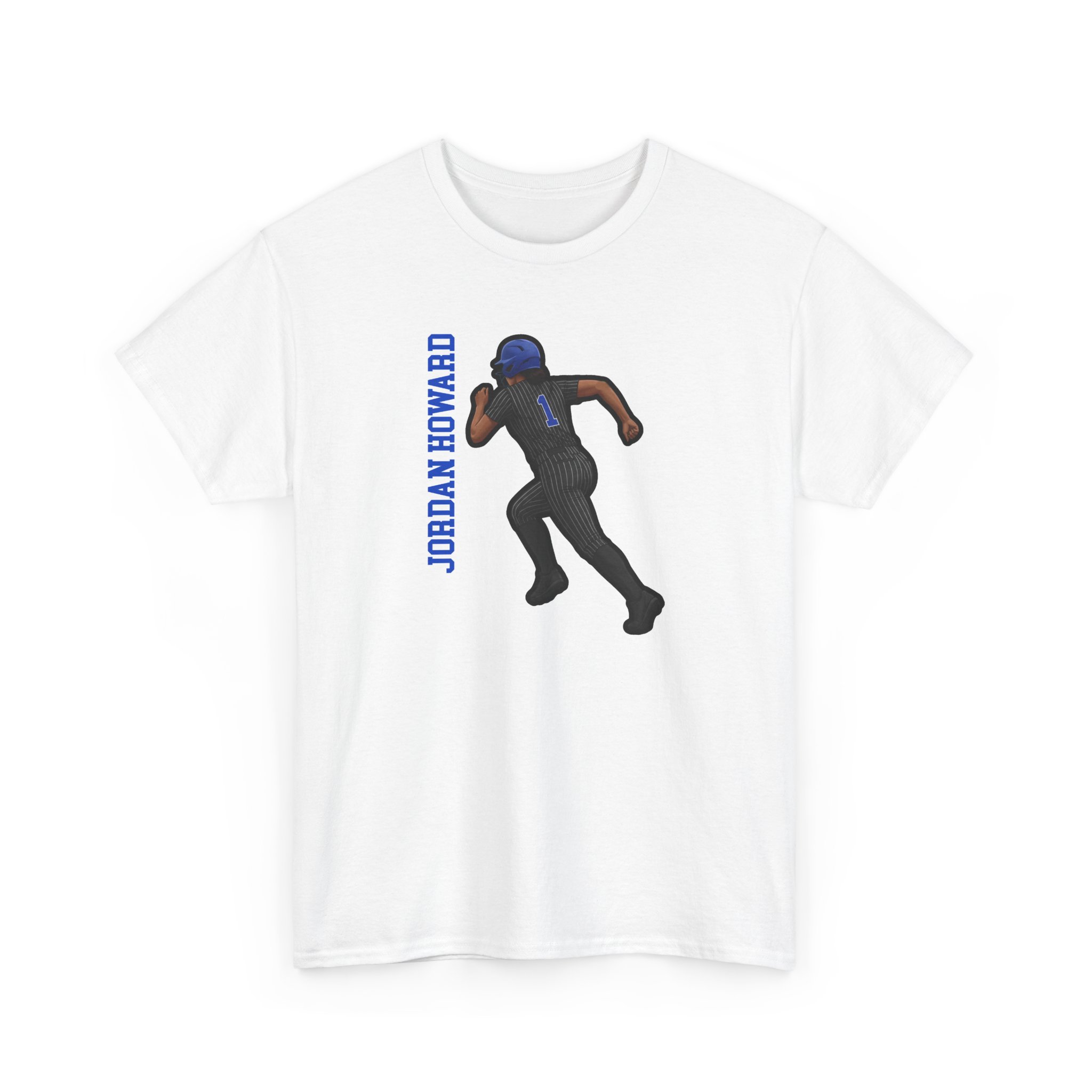 Tee — character_name_vertical in White