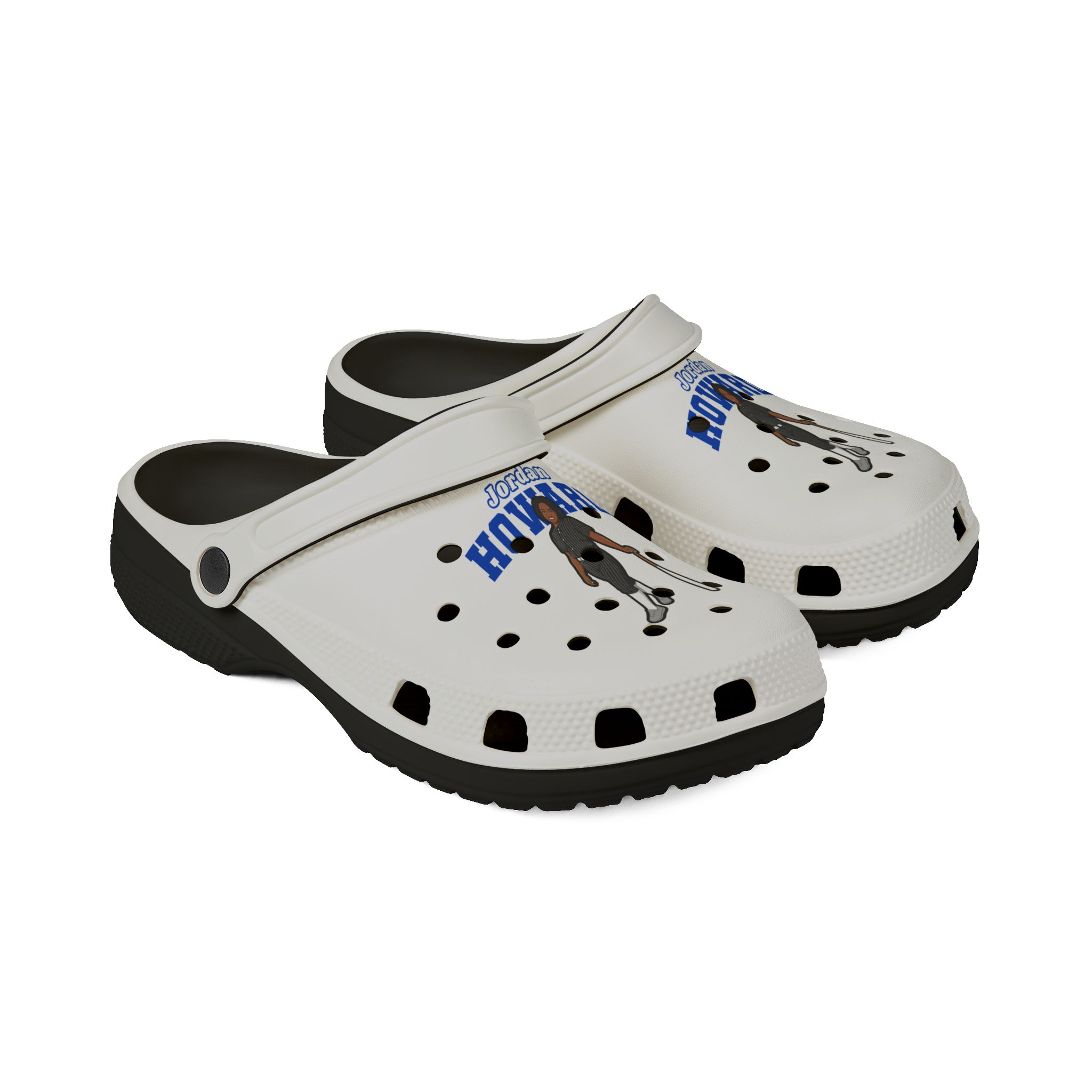 Rubber Clogs — character_name_arch in Black