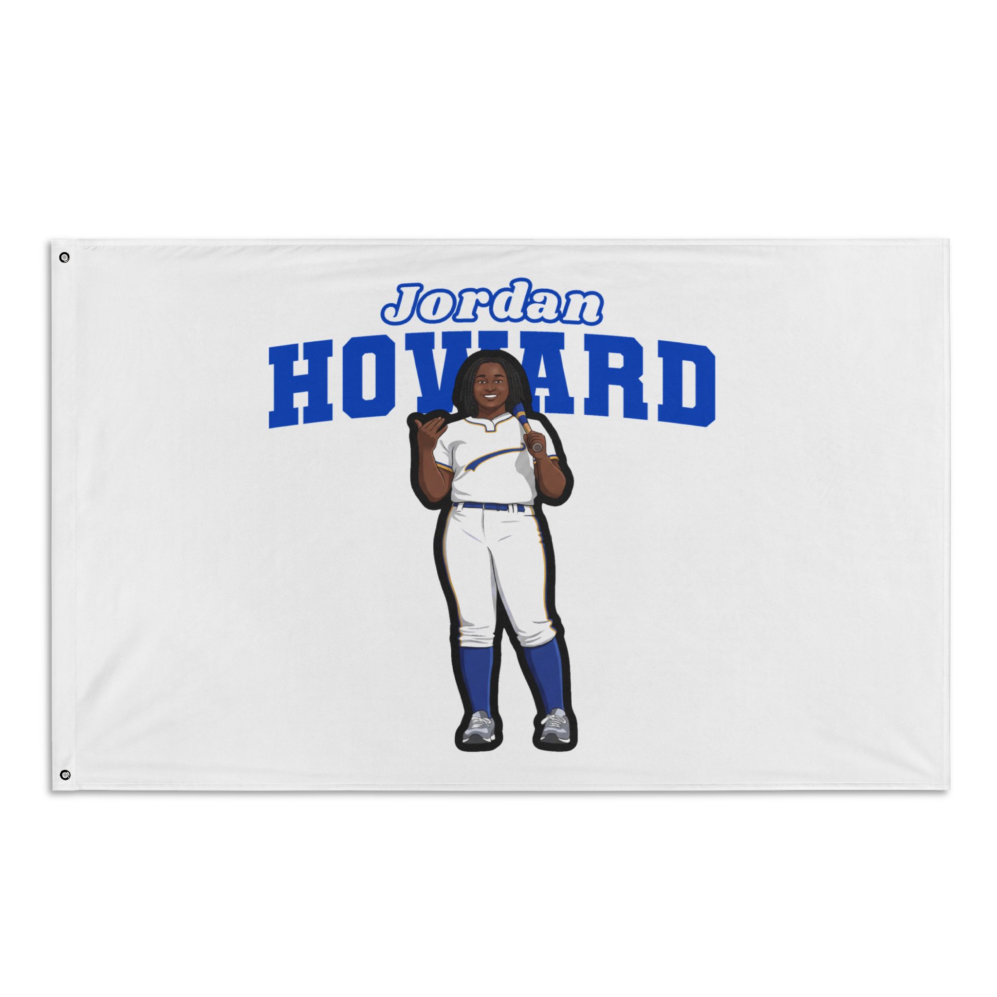 Flag (35 × 56 in) — character_name_arch in Classic