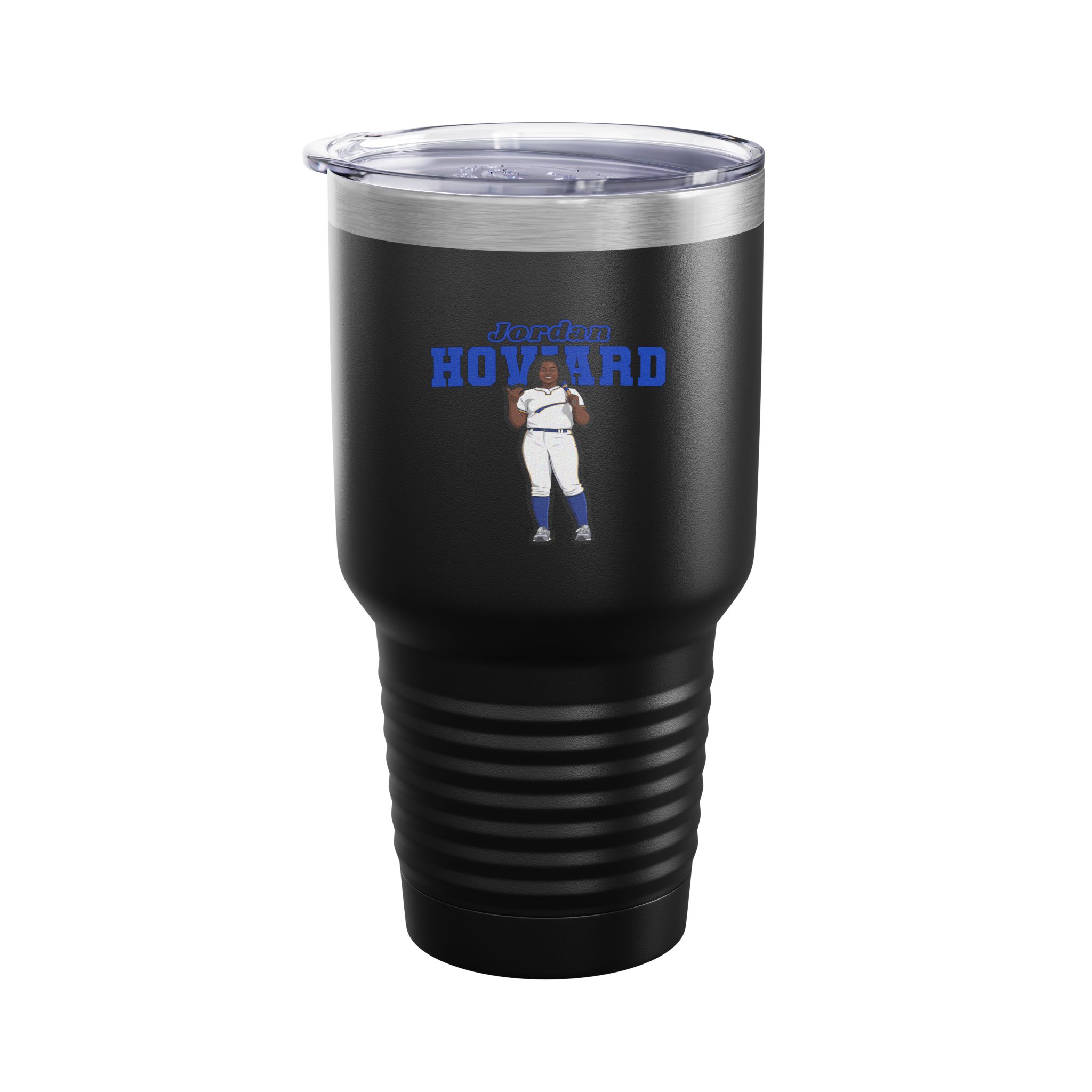 30oz Tumbler — character_name_arch in Black