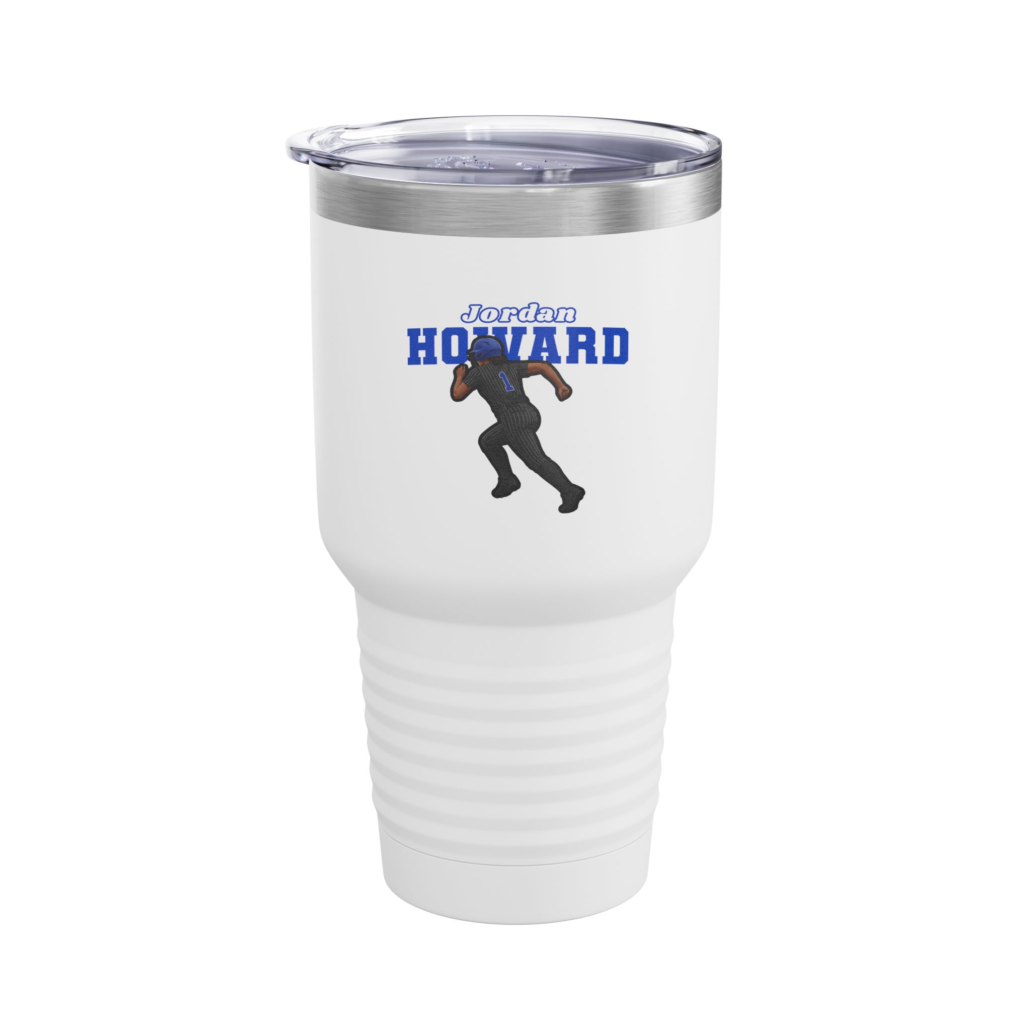 30oz Tumbler — character_name_arch in White