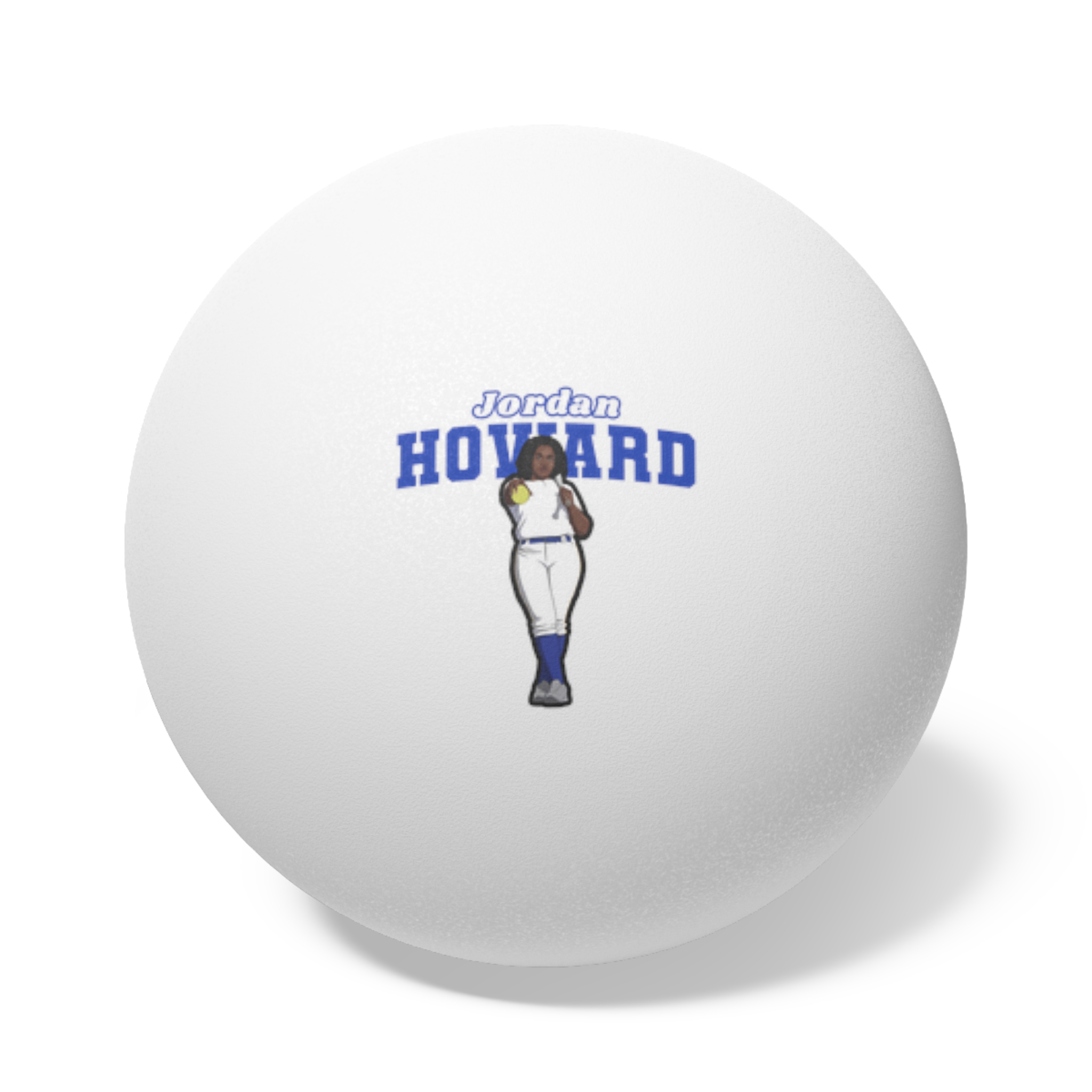 Ping Pong Balls, 6 pcs — character_name_arch in White