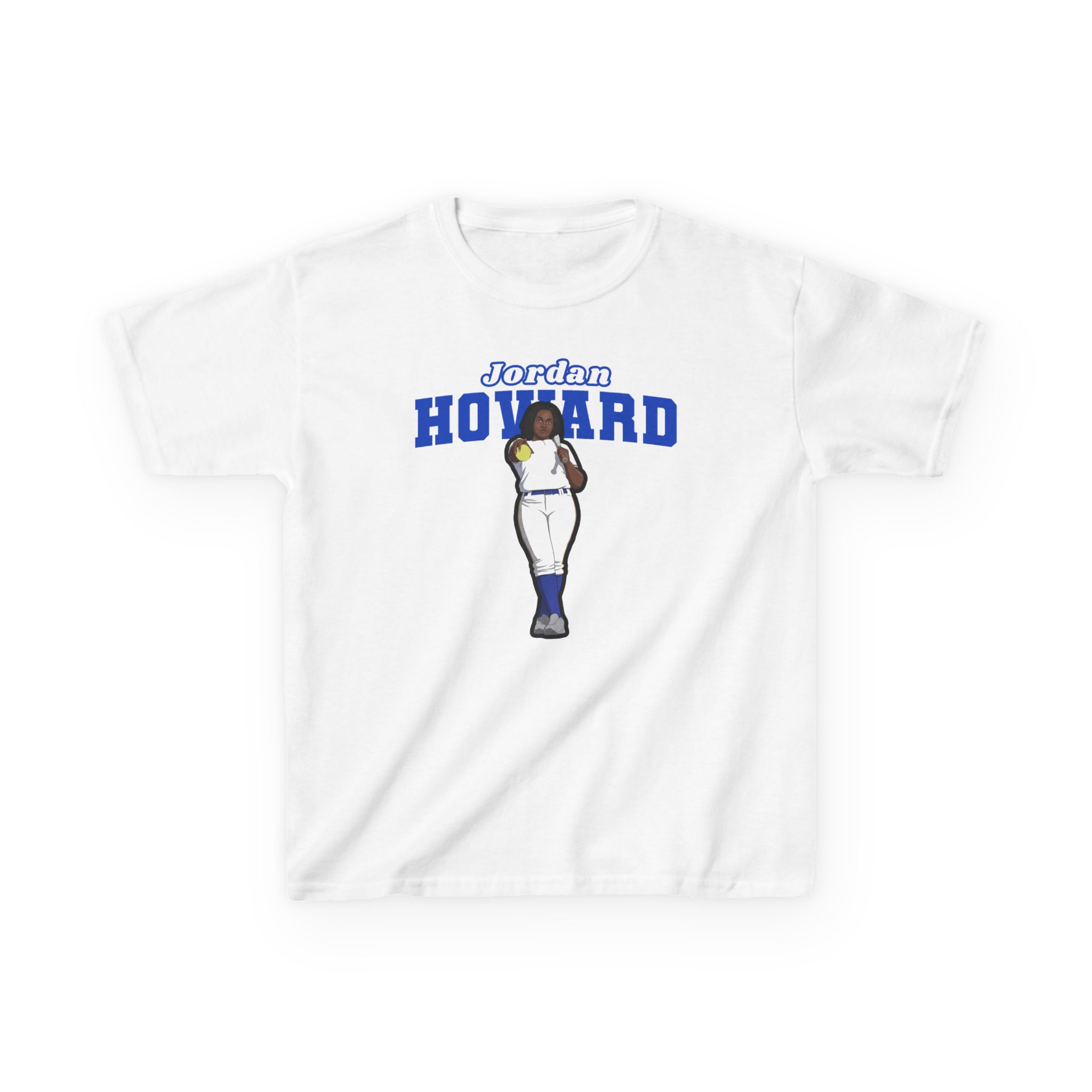 Youth Tee — character_name_arch in White