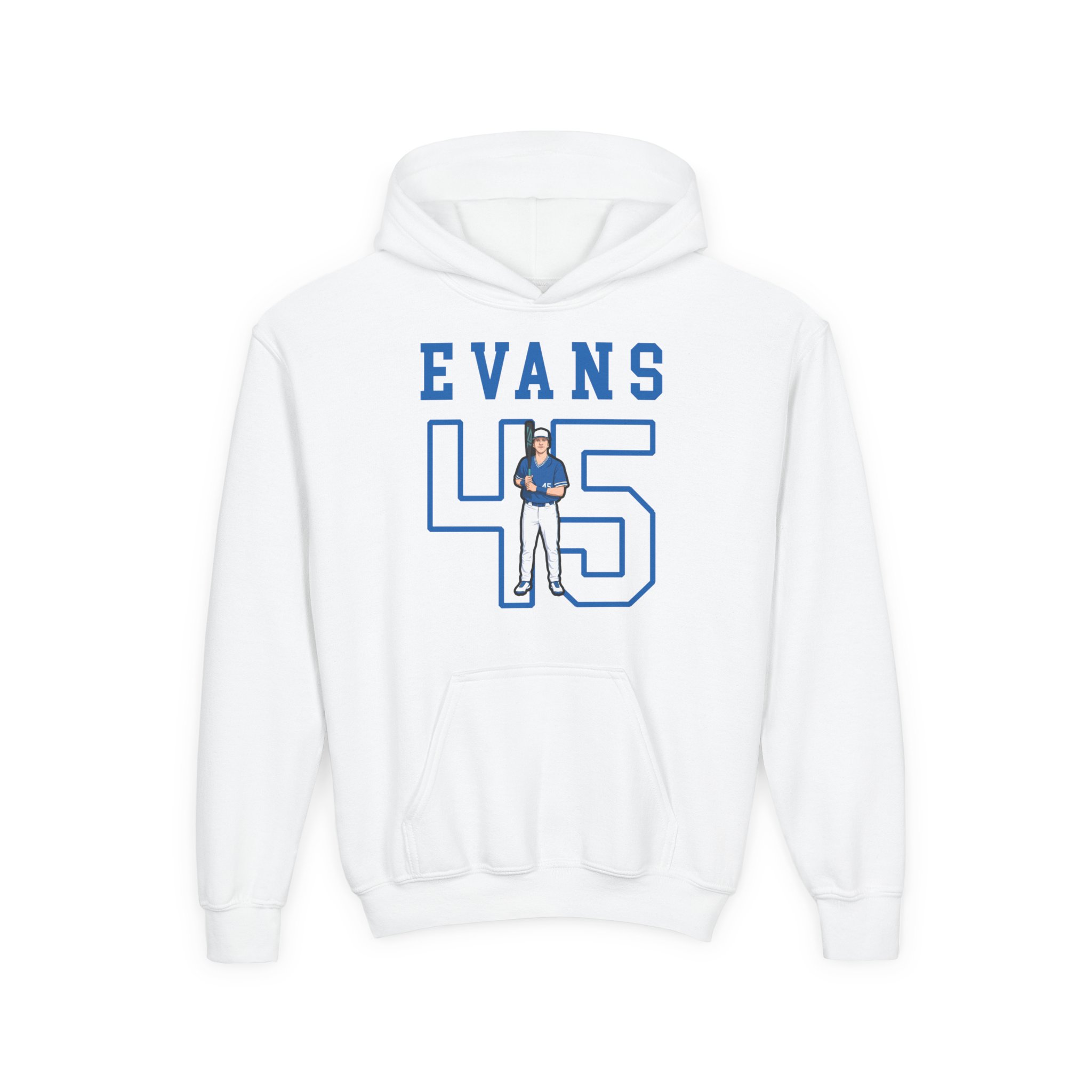 Youth Hoodie — character_shirsey in White
