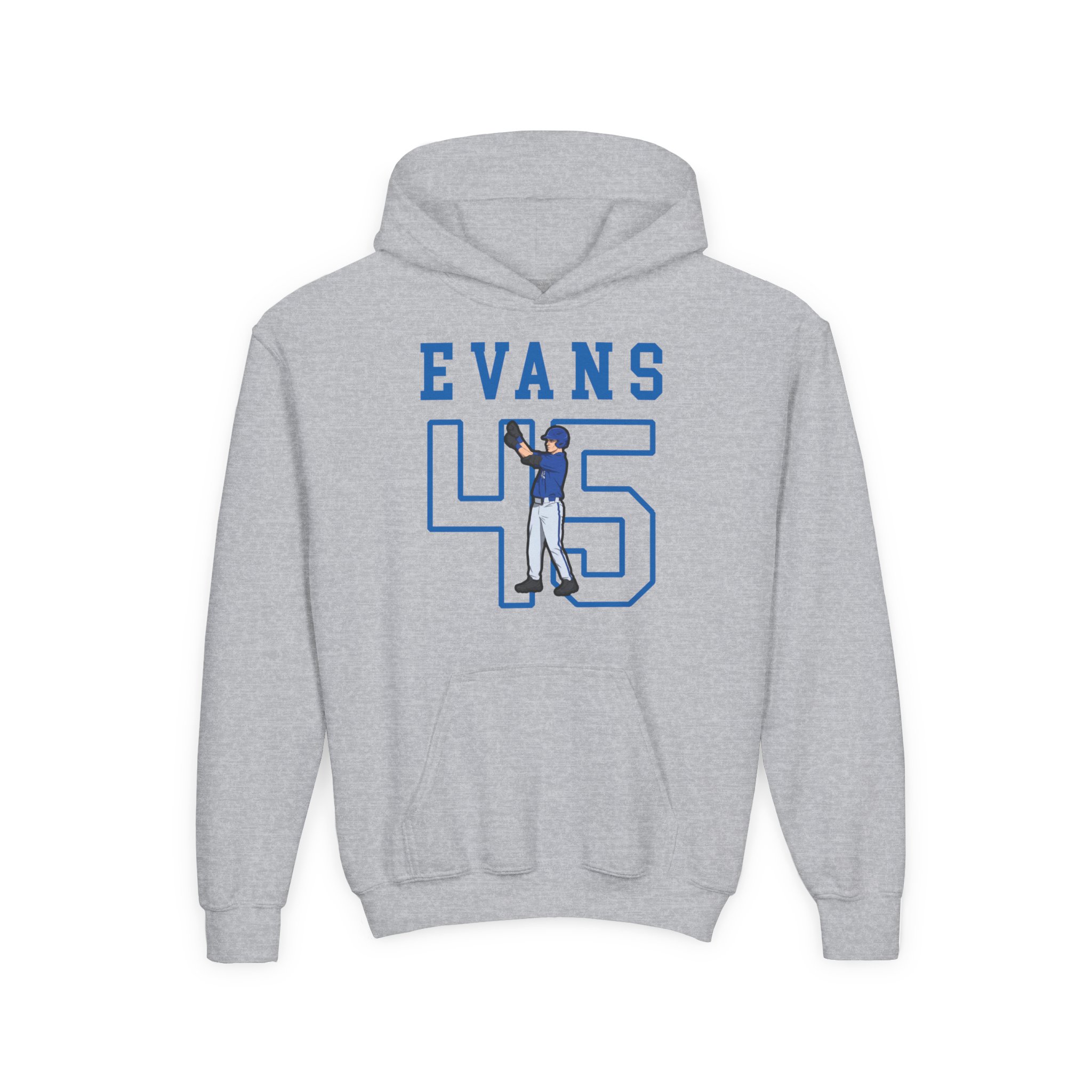 Youth Hoodie — character_shirsey in Grey