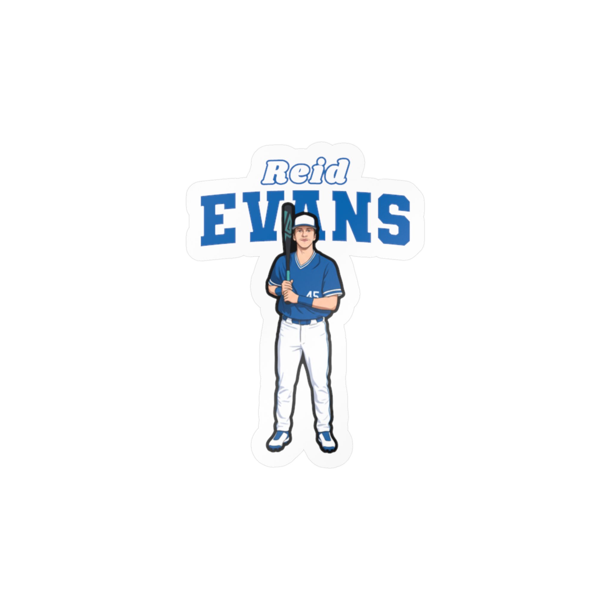 Vinyl Sticker — character_name_arch in Classic
