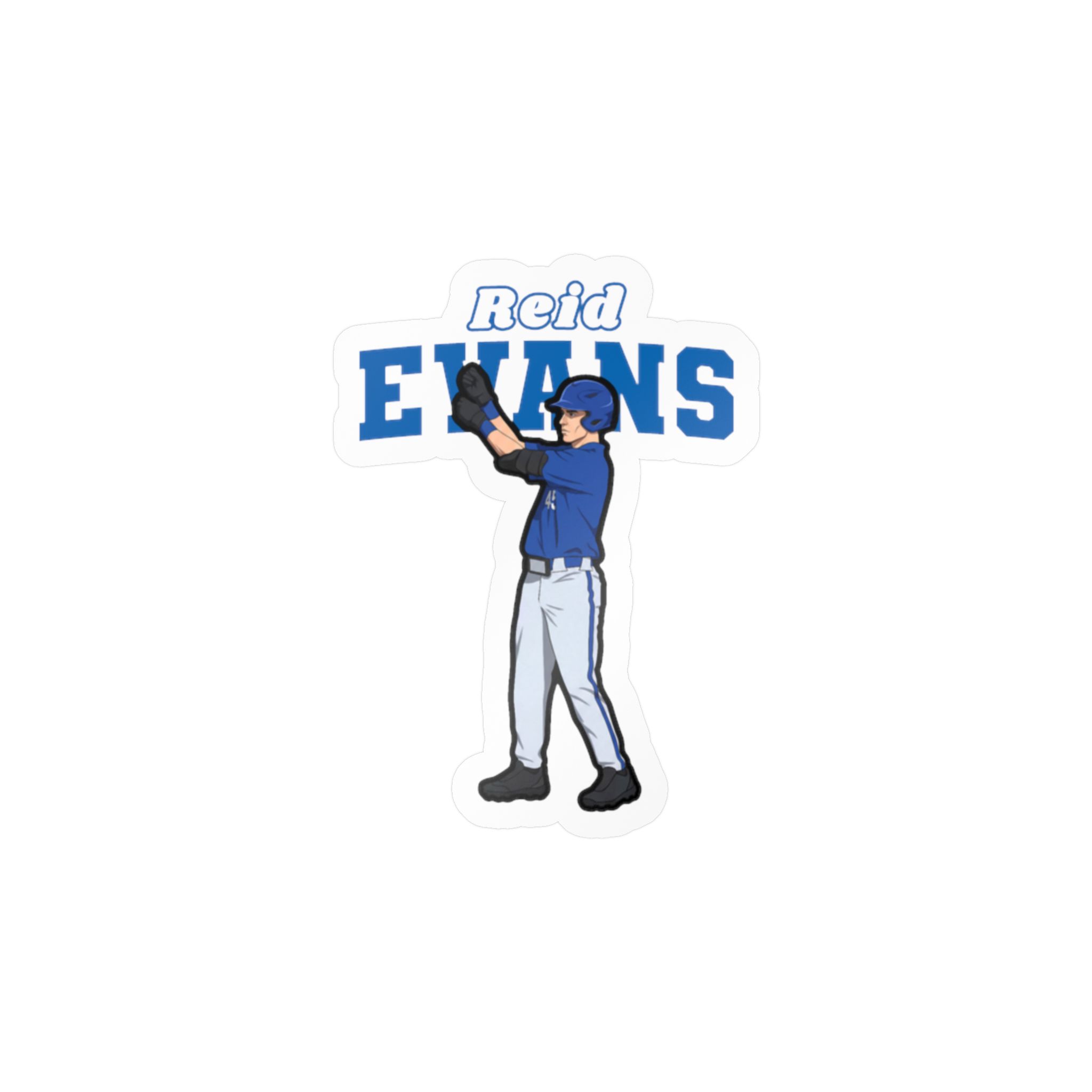 Vinyl Sticker — character_name_arch in Classic