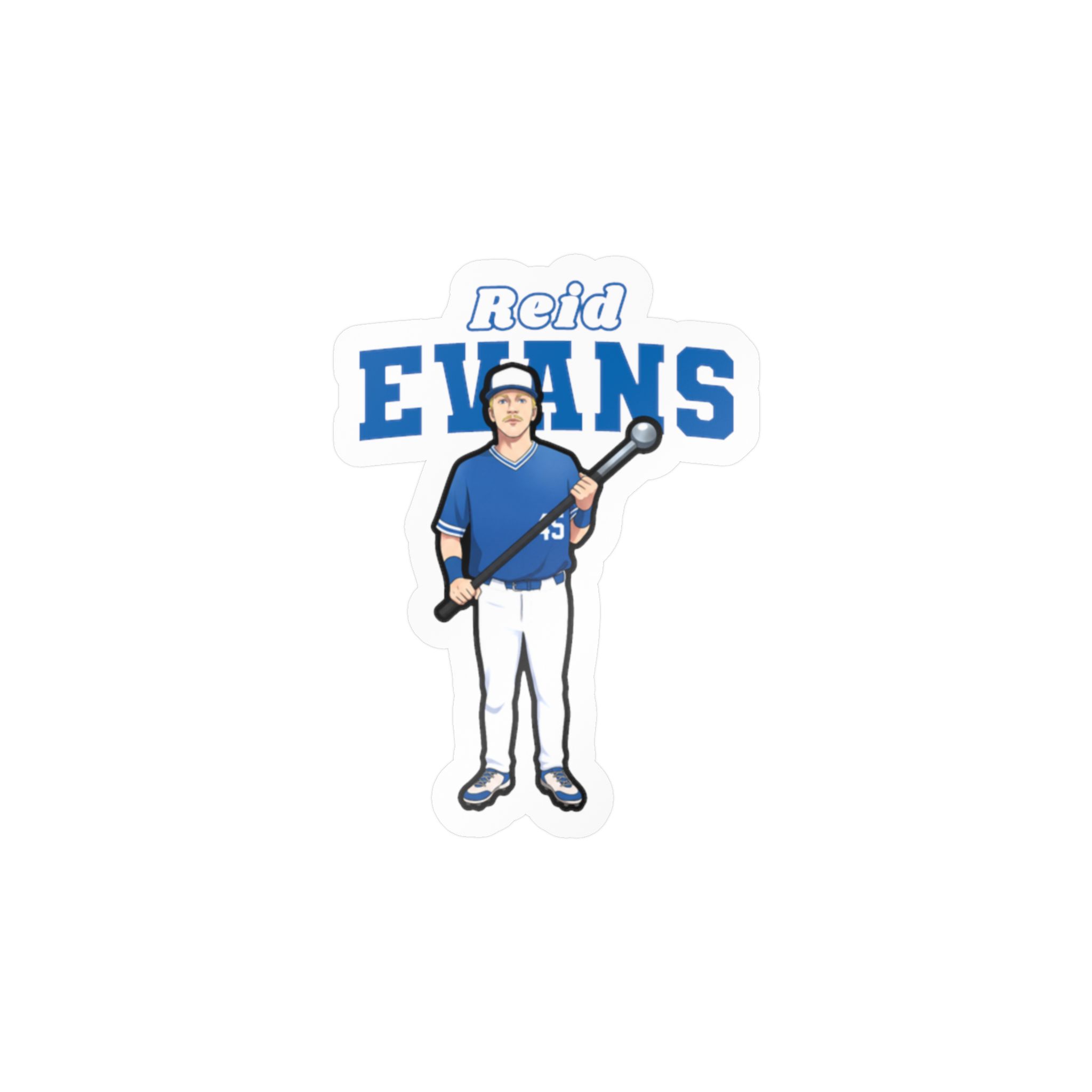 Vinyl Sticker — character_name_arch in Classic