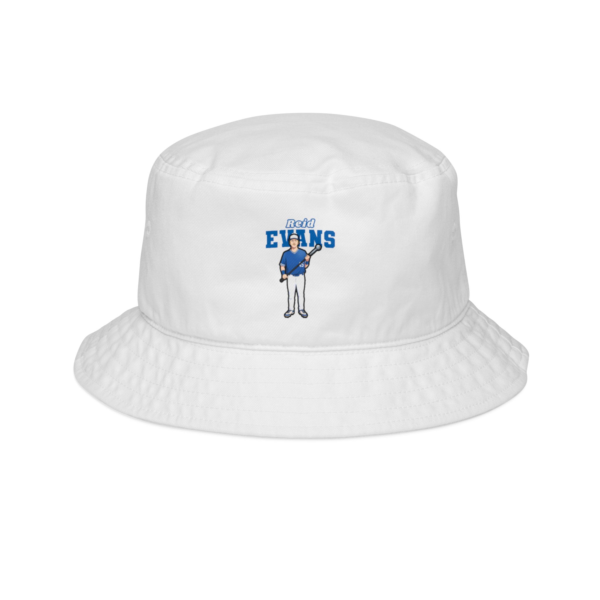 Bucket Hat — character_name_arch in White