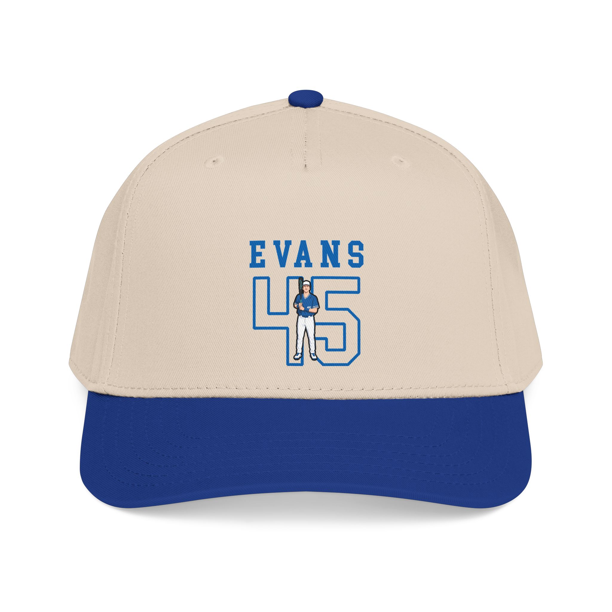 Baseball Cap — character_shirsey in Royal / Natural