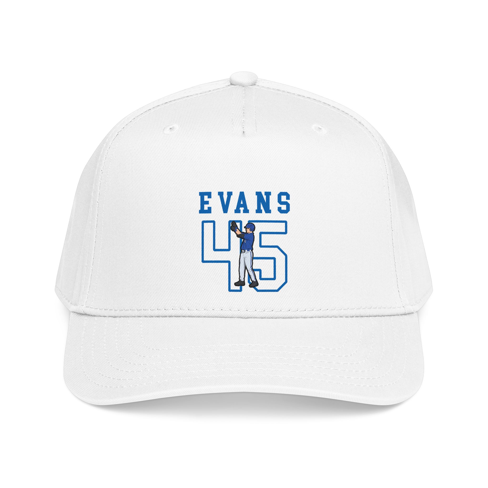 Baseball Cap — character_shirsey in White