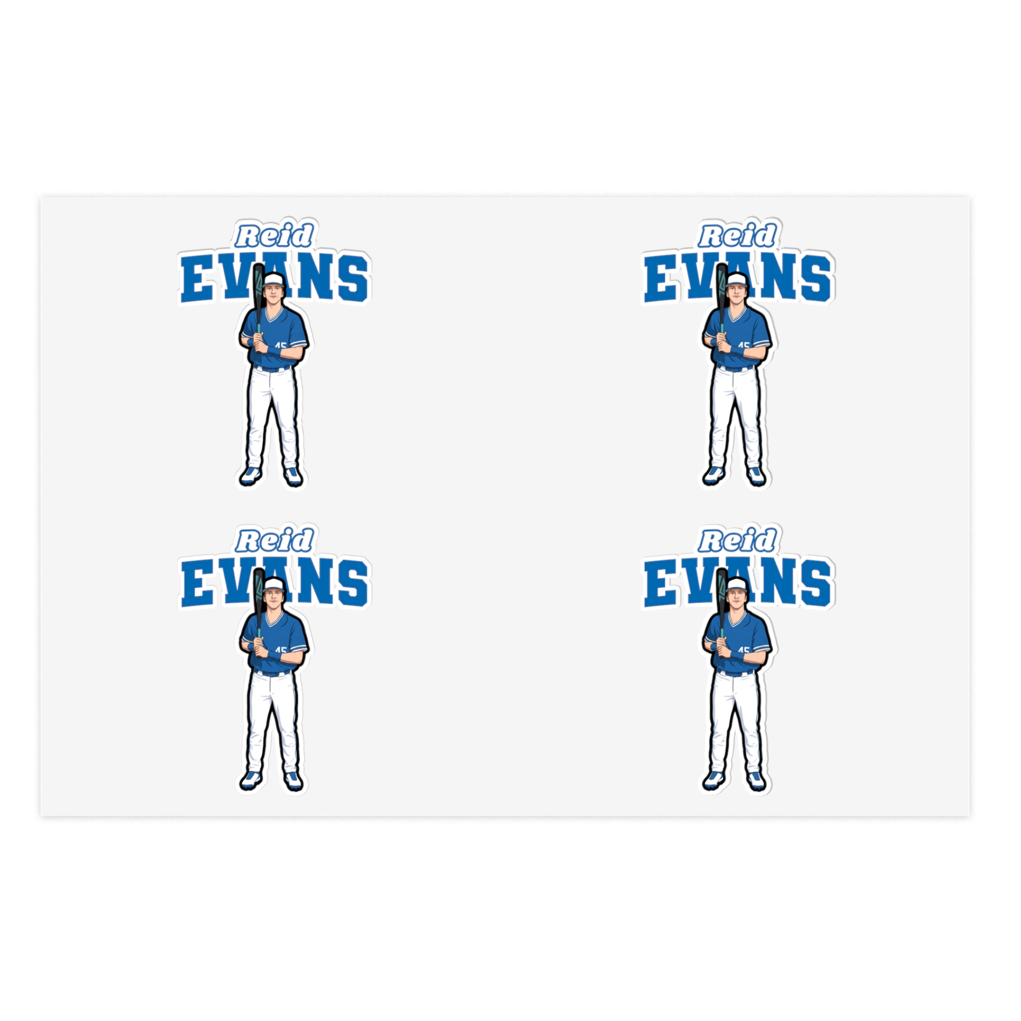 Sticker Sheet — character_name_arch in Classic