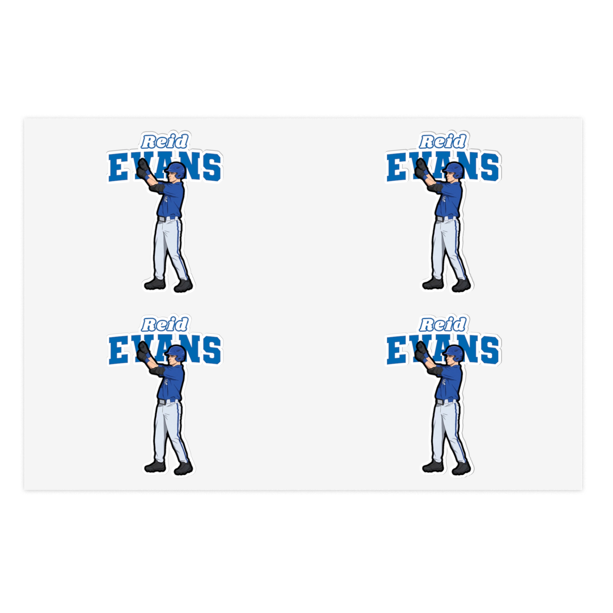 Sticker Sheet — character_name_arch in Classic