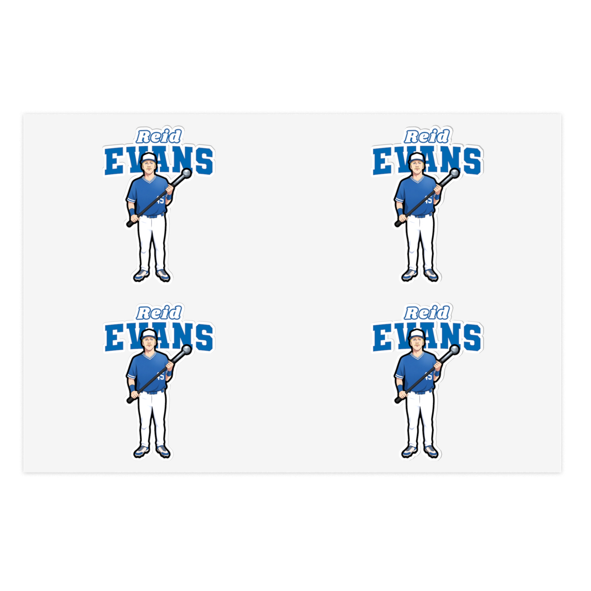 Sticker Sheet — character_name_arch in Classic