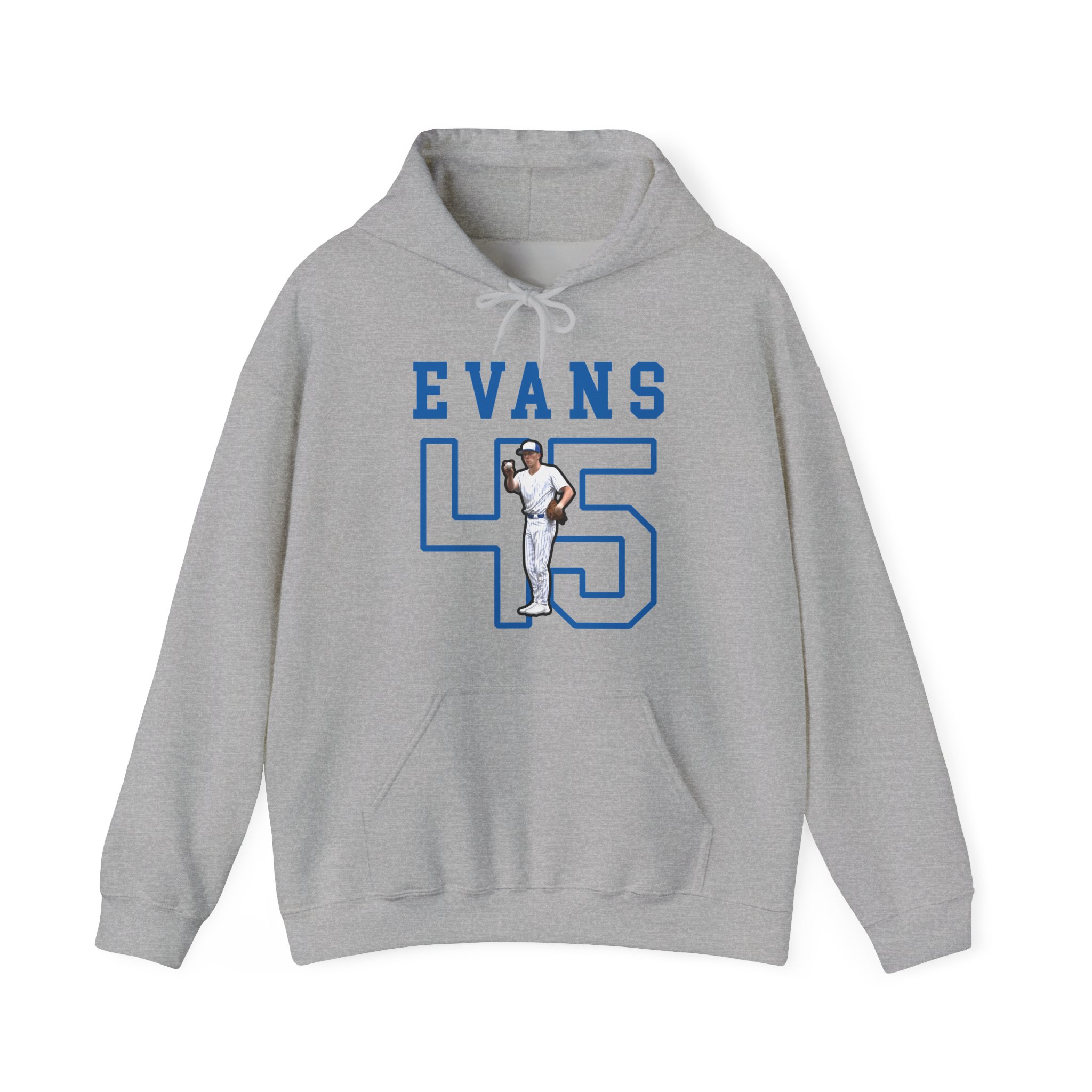 Hoodie — character_shirsey in Grey