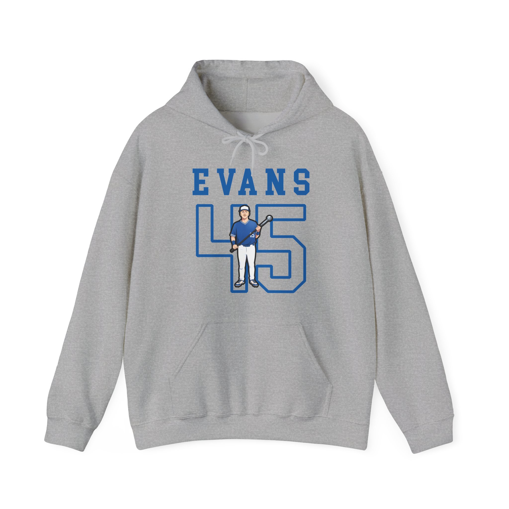 Hoodie — character_shirsey in Grey