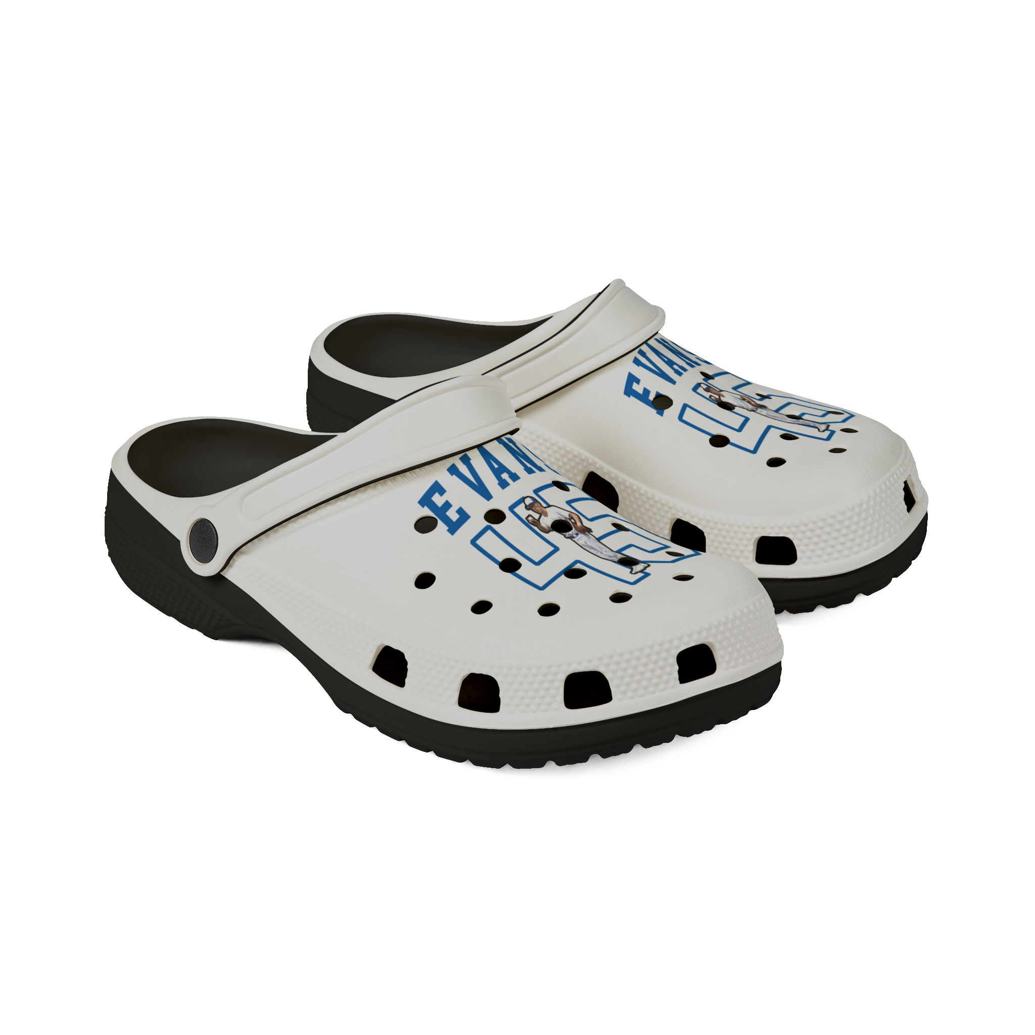 Rubber Clogs — character_shirsey in Black