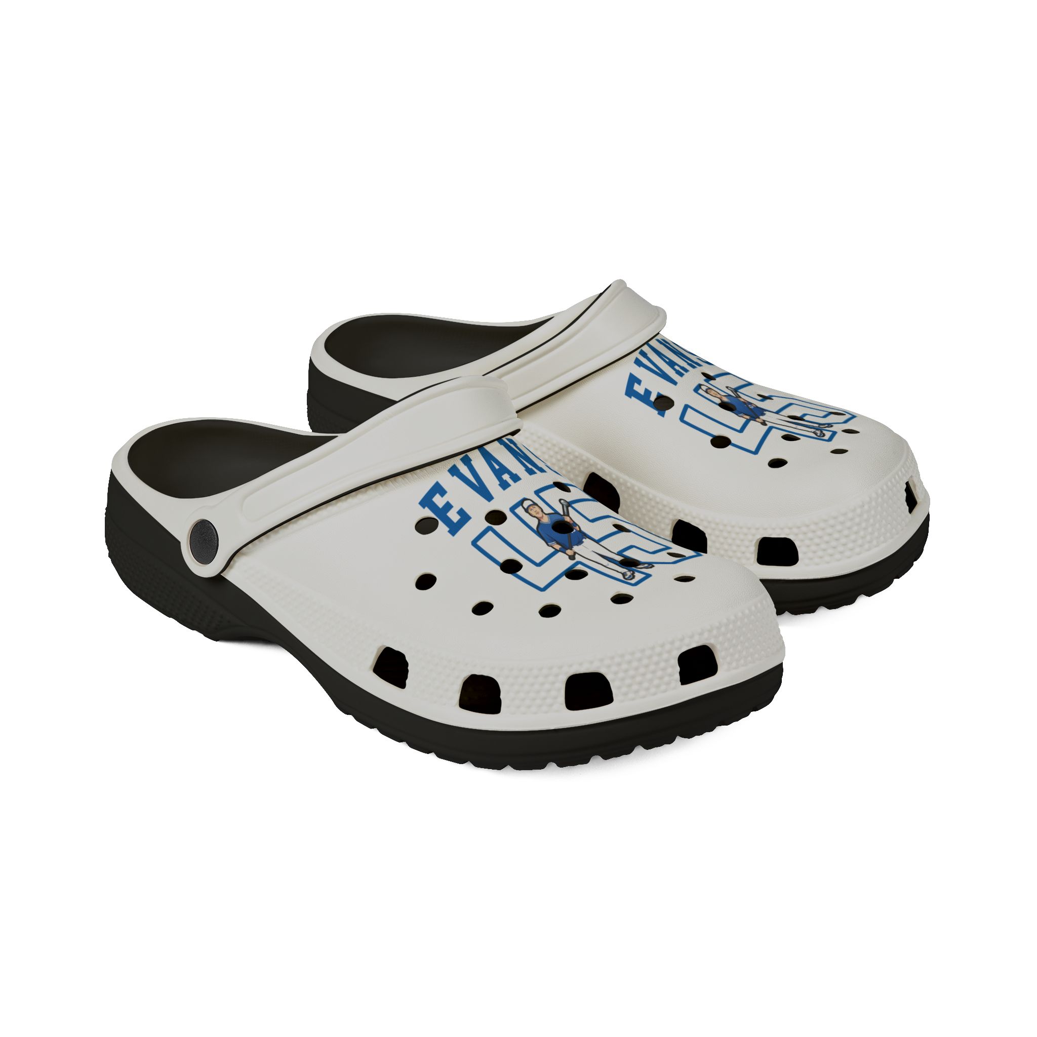 Rubber Clogs — character_shirsey in Black