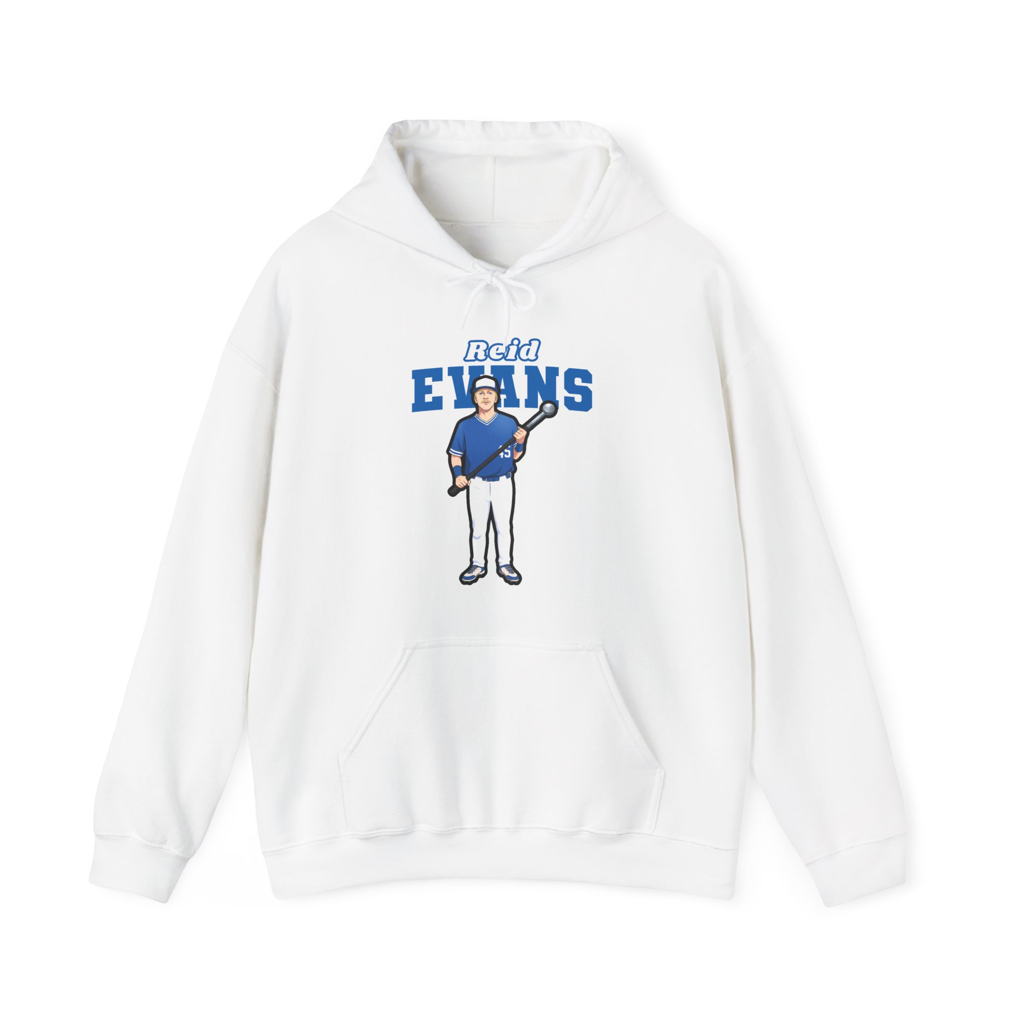 Hoodie — character_name_arch in White