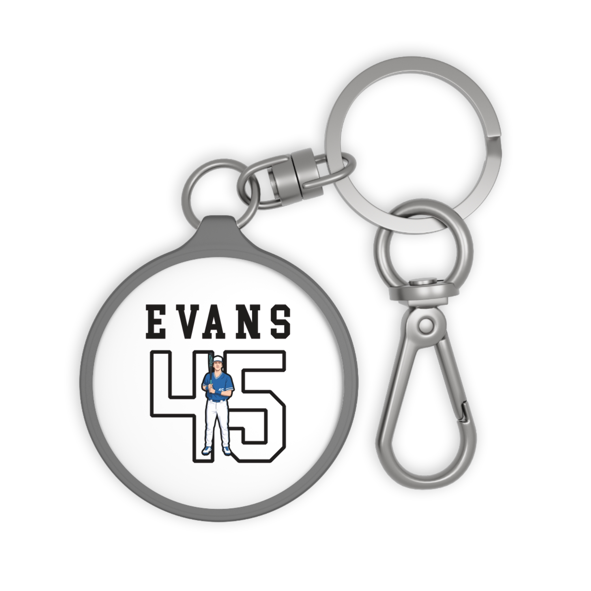 Keychain — character_shirsey in Grey