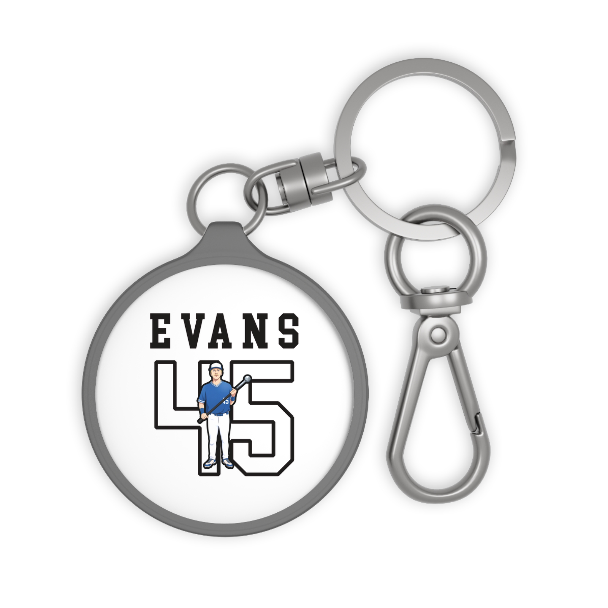 Keychain — character_shirsey in Grey