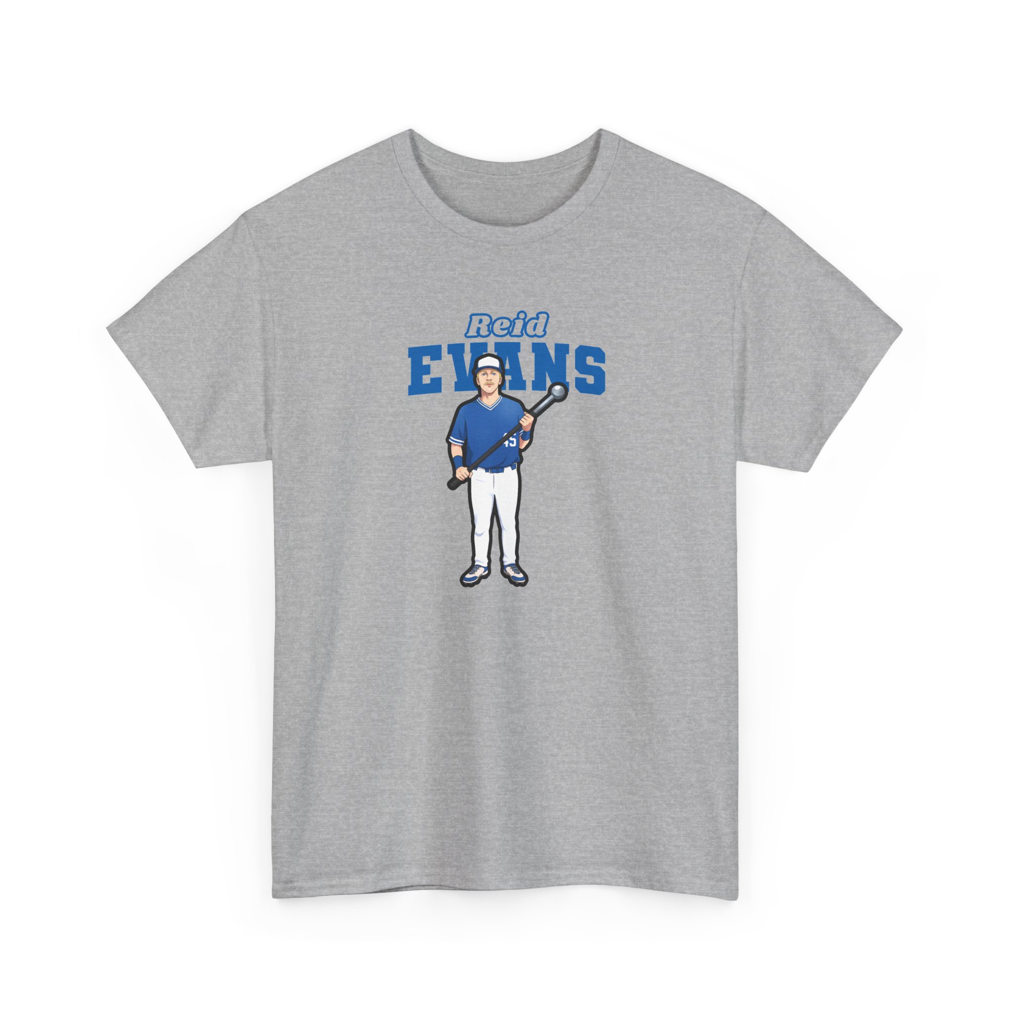 Tee — character_name_arch in Grey