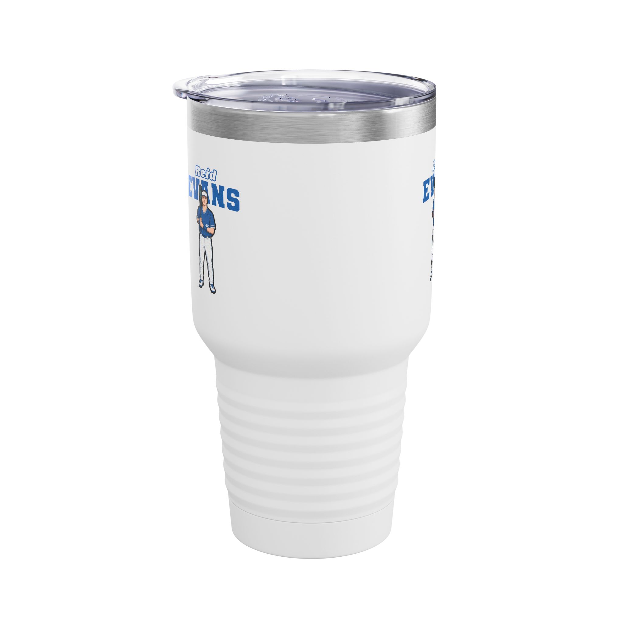 30oz Tumbler — character_name_arch in White