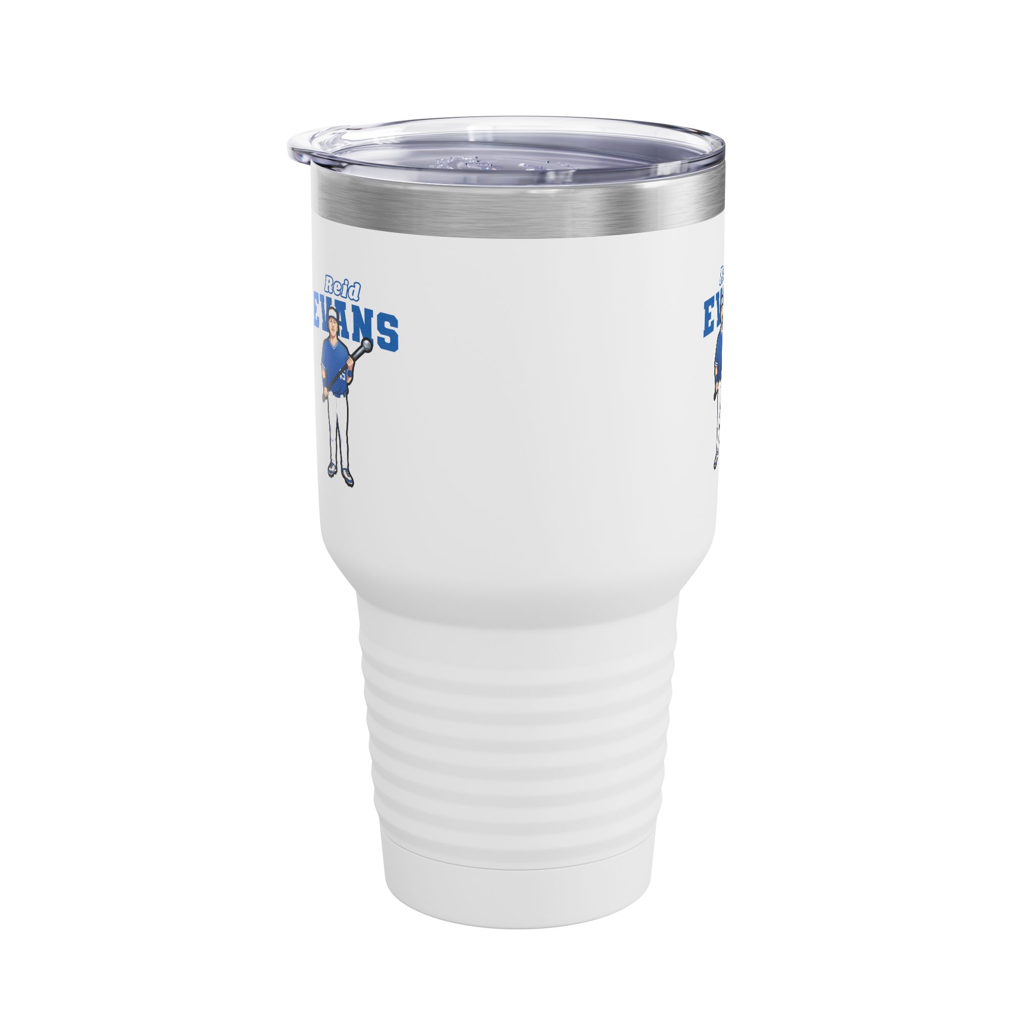 30oz Tumbler — character_name_arch in White