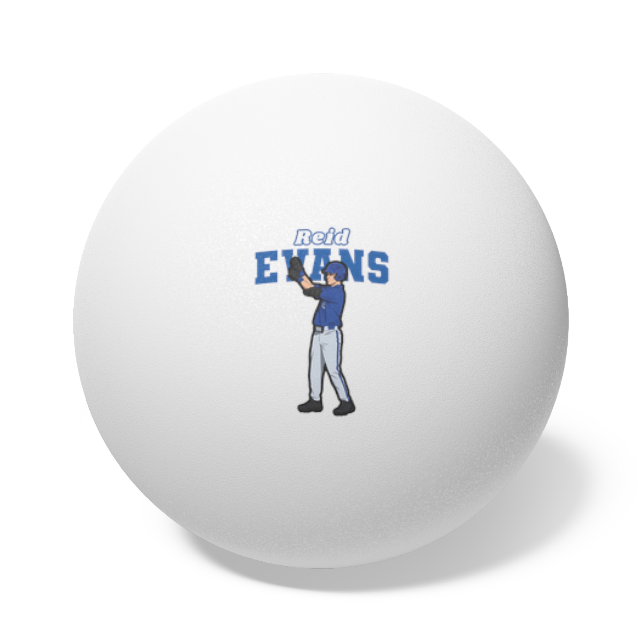 Ping Pong Balls, 6 pcs — character_name_arch in White