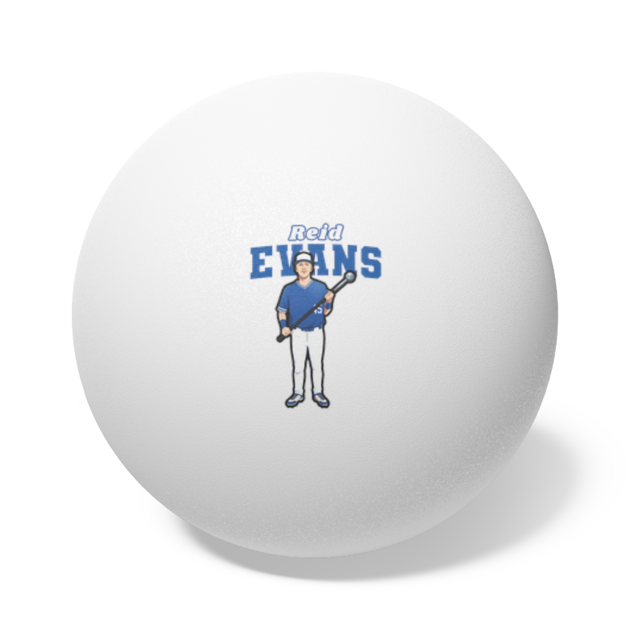 Ping Pong Balls, 6 pcs — character_name_arch in White