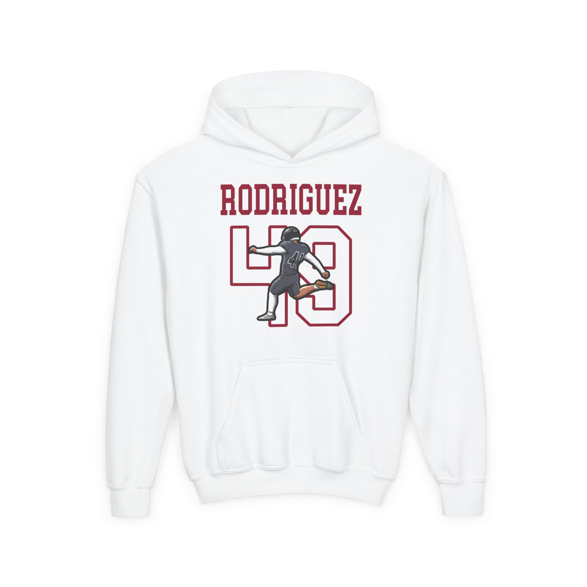 Youth Hoodie — character_shirsey in White