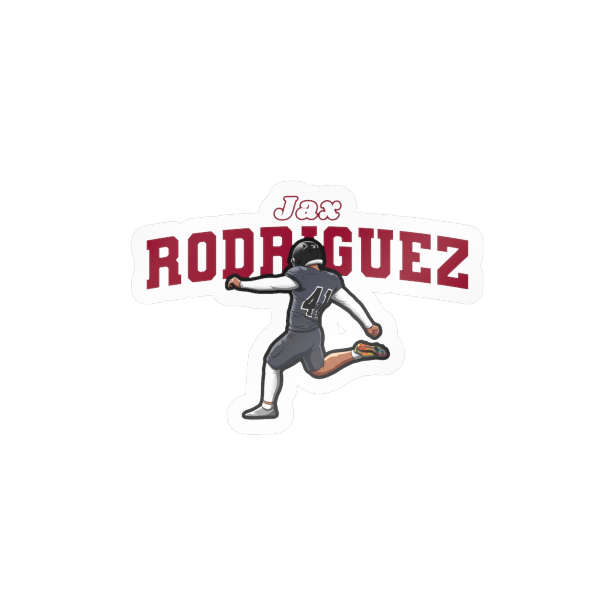 Vinyl Sticker — character_name_arch in Classic