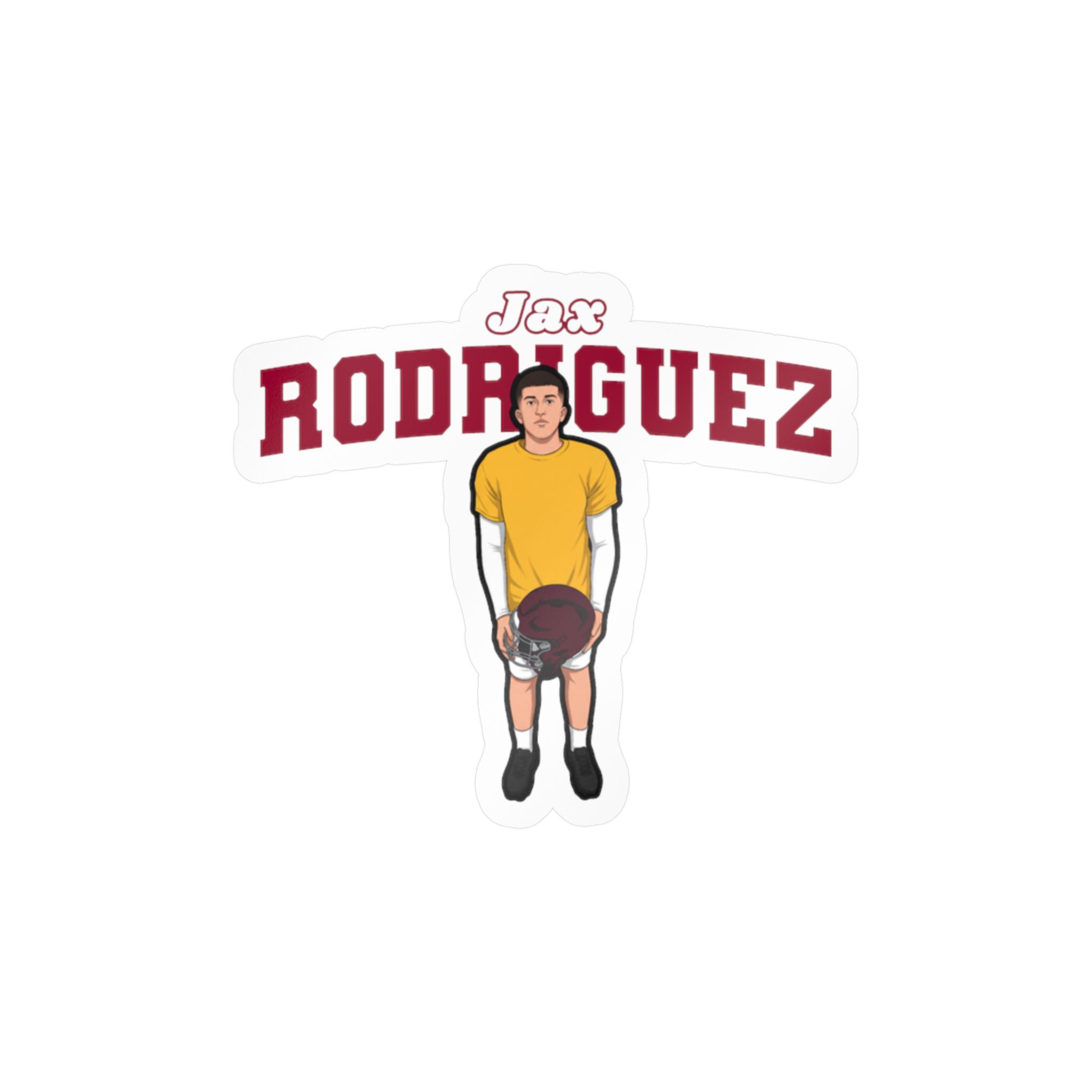 Vinyl Sticker — character_name_arch in Classic