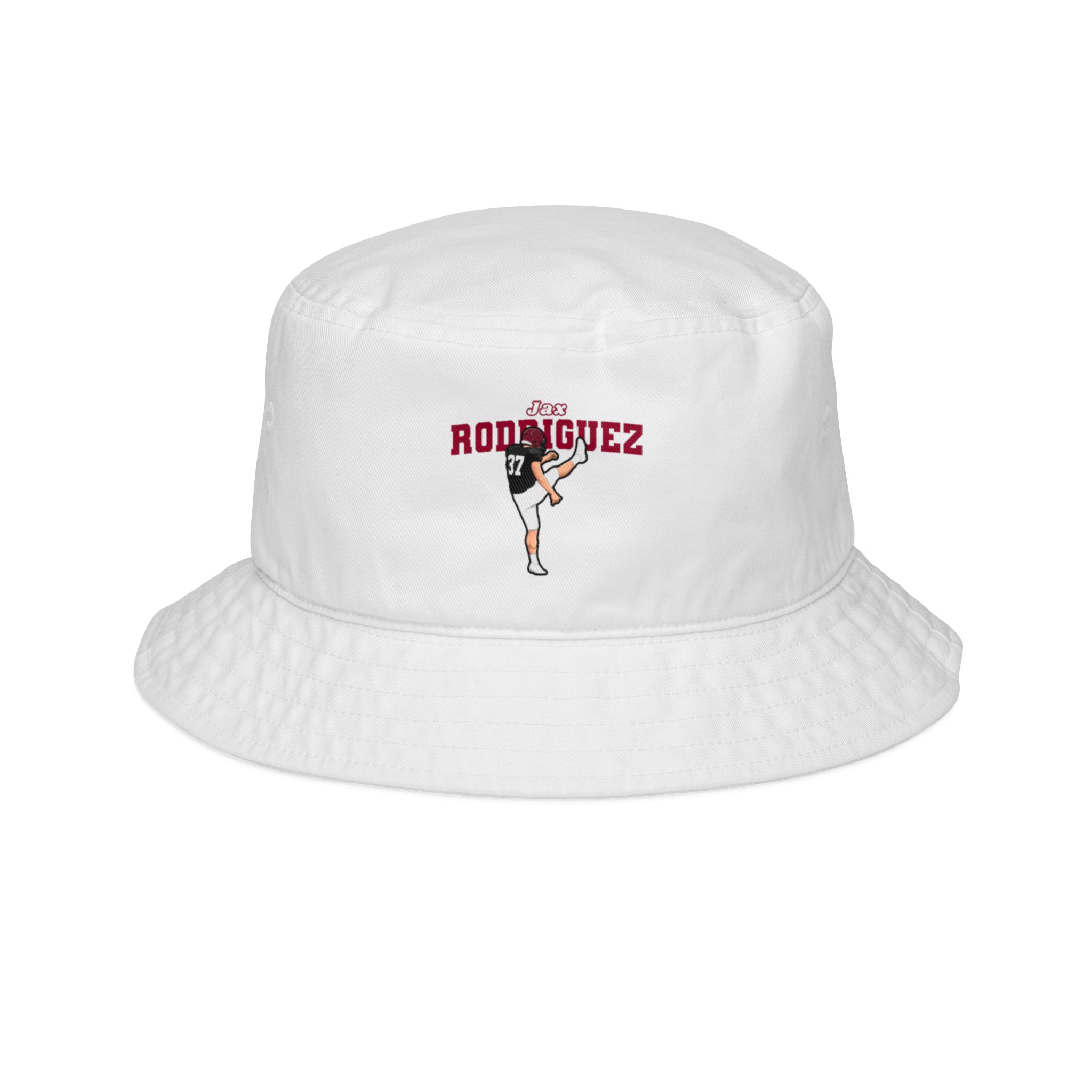 Bucket Hat — character_name_arch in White