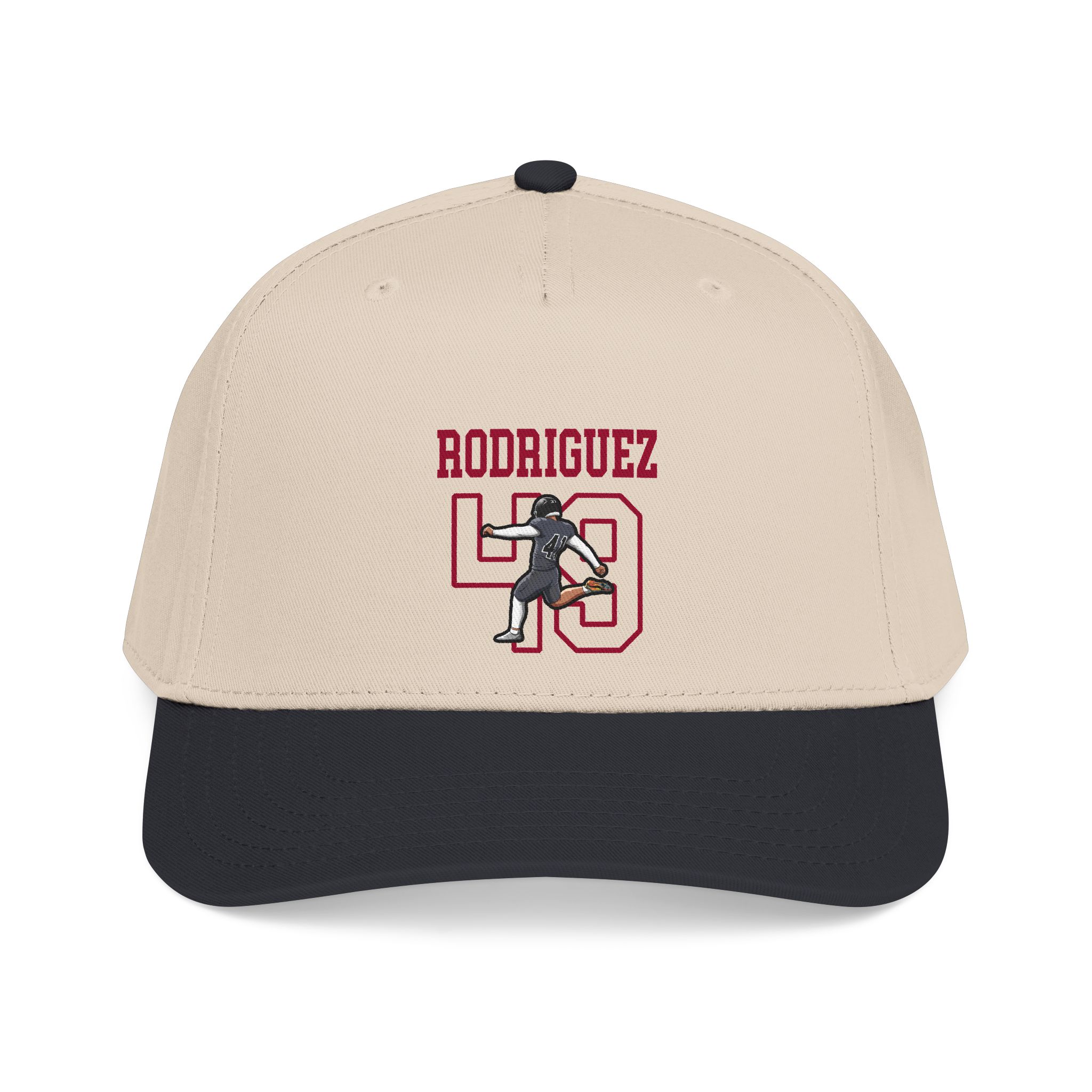 Baseball Cap — character_shirsey in Black / Natural