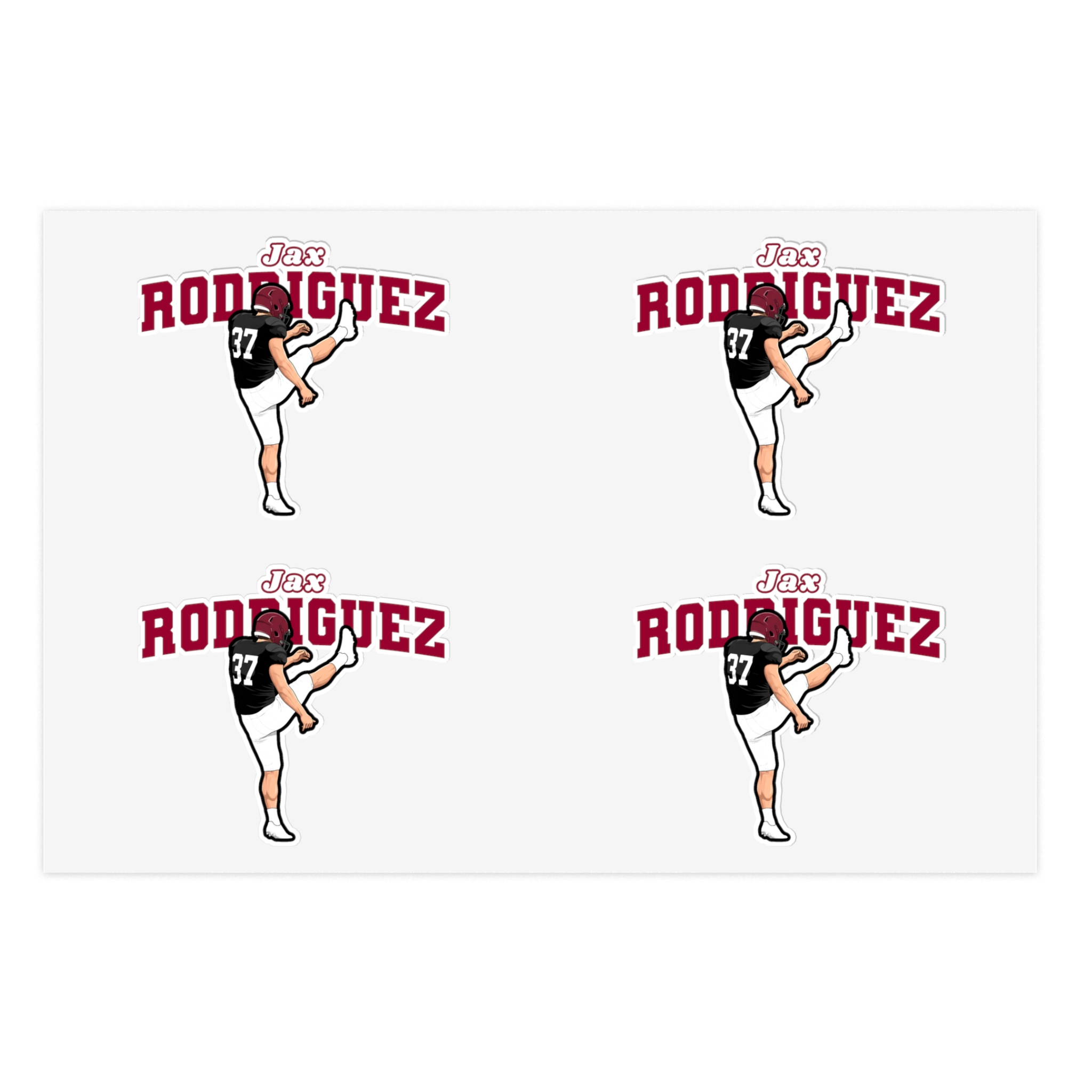 Sticker Sheet — character_name_arch in Classic