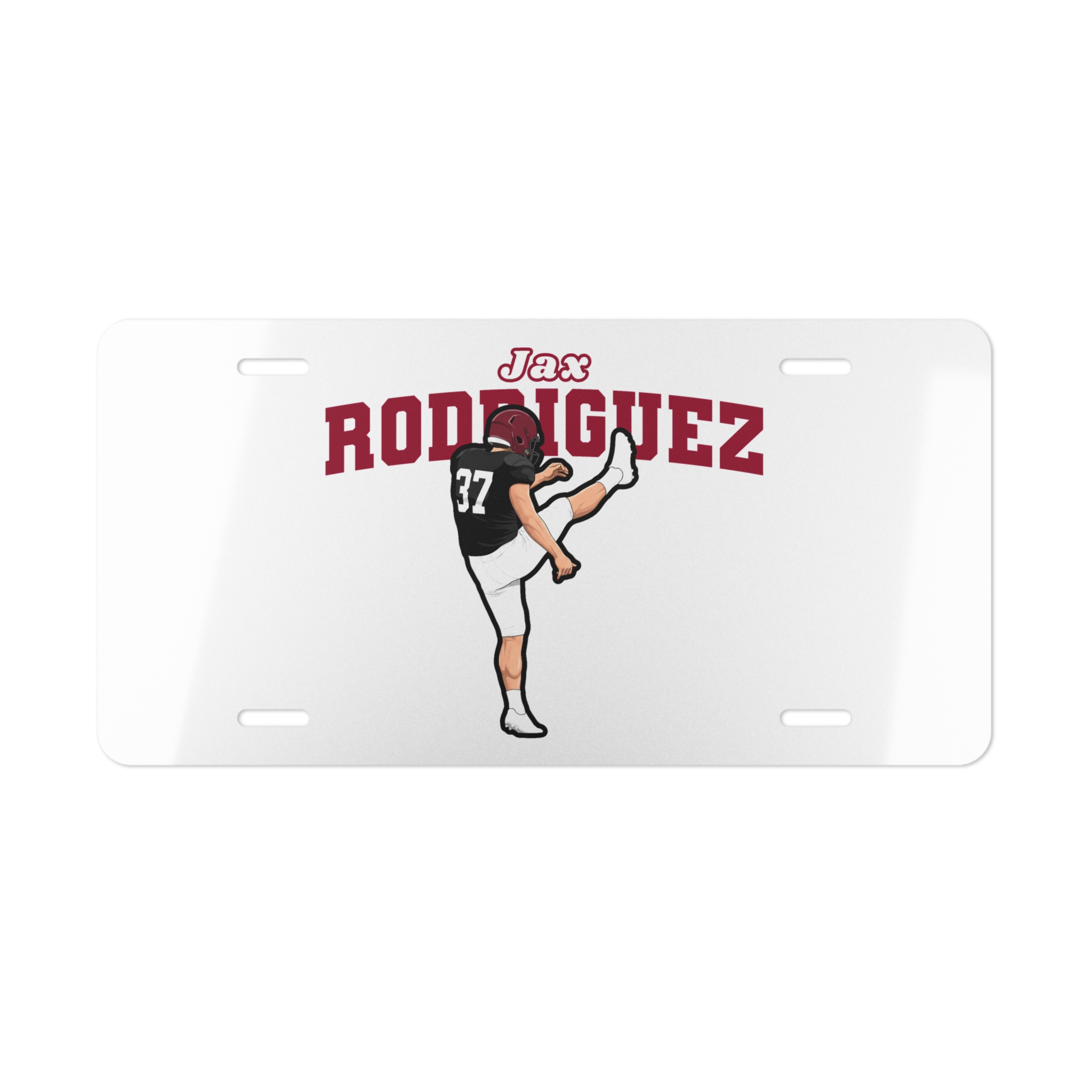 License Plate — character_name_arch in Classic