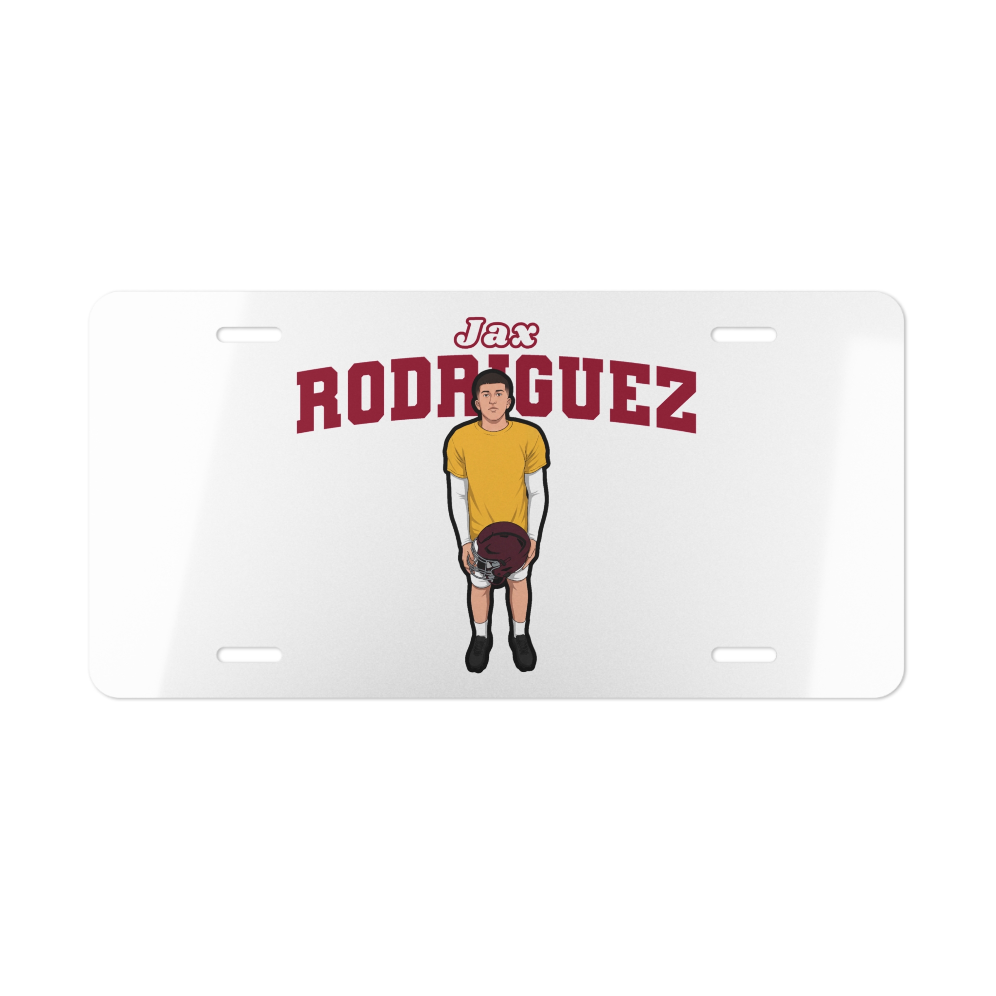 License Plate — character_name_arch in Classic