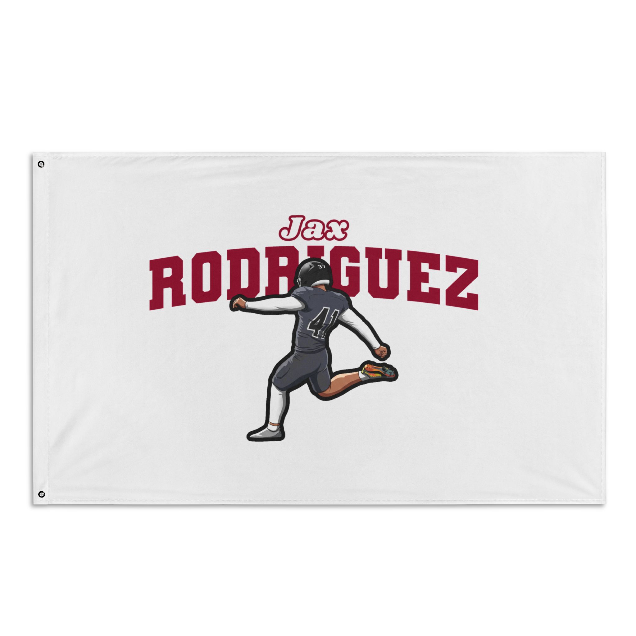 Flag (35 × 56 in) — character_name_arch in Classic