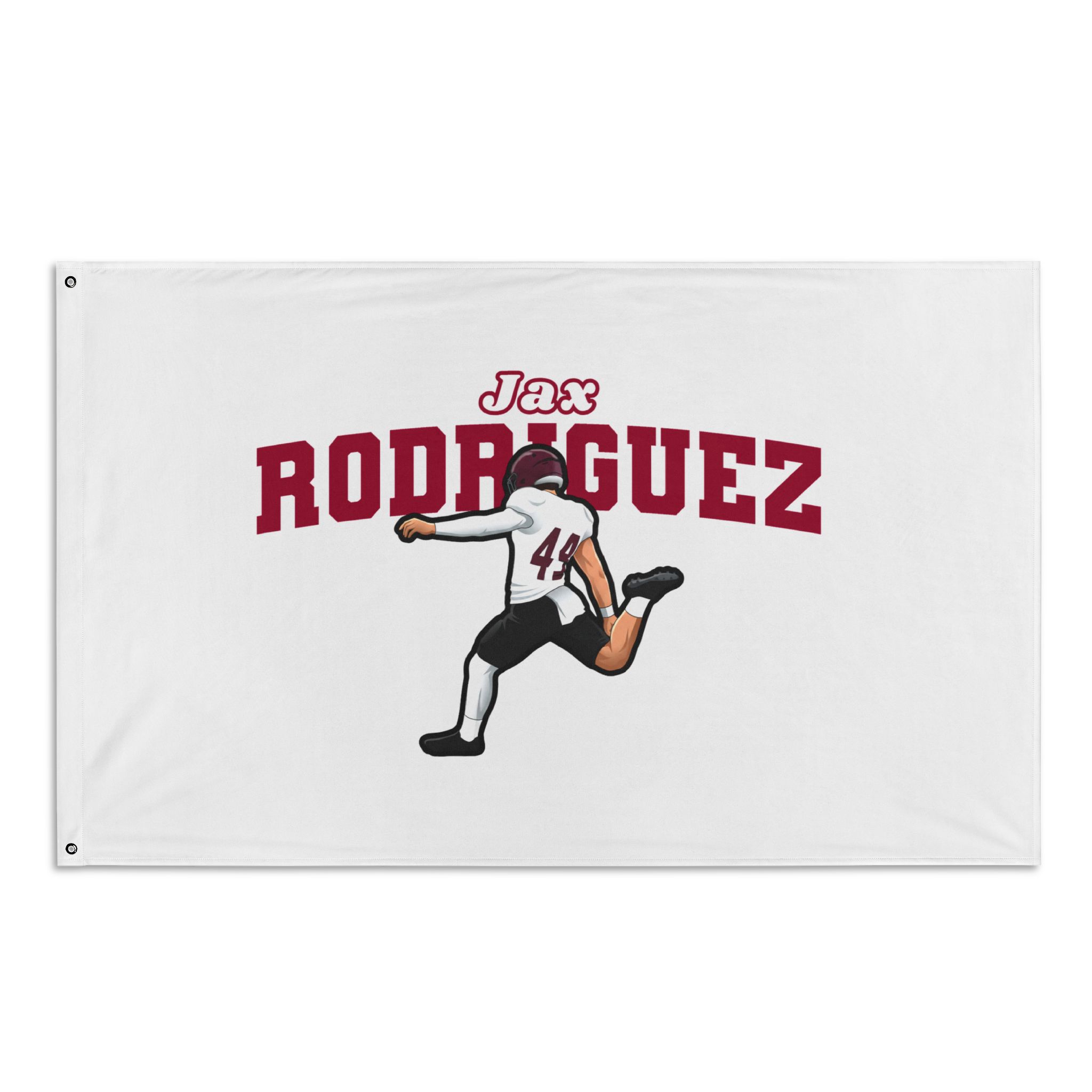 Flag (35 × 56 in) — character_name_arch in Classic