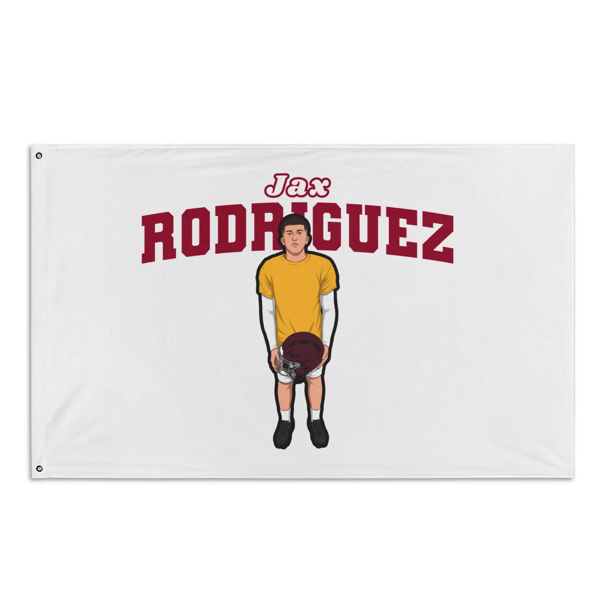Flag (35 × 56 in) — character_name_arch in Classic