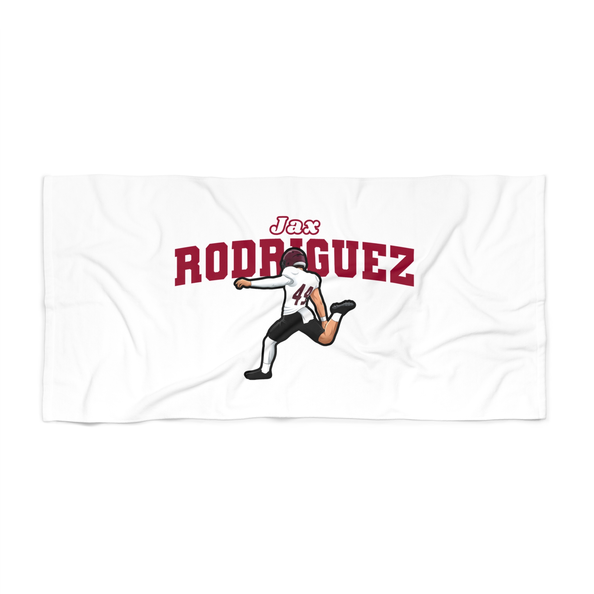 Beach Towel — character_name_arch in Classic